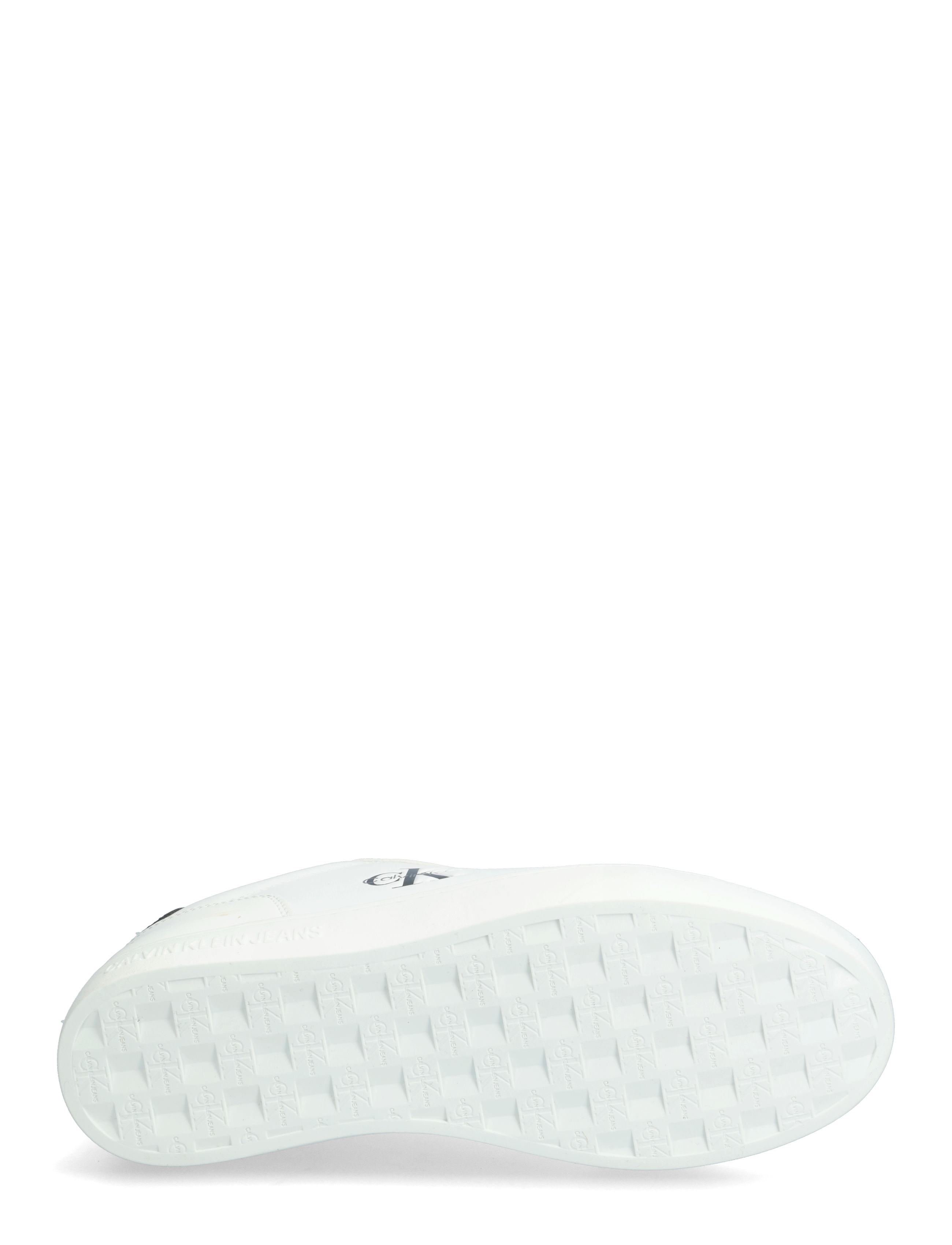 Calvin Klein - CLASSIC CUPSOLE MONO LTH - niedriger schnitt - bright white black - 4