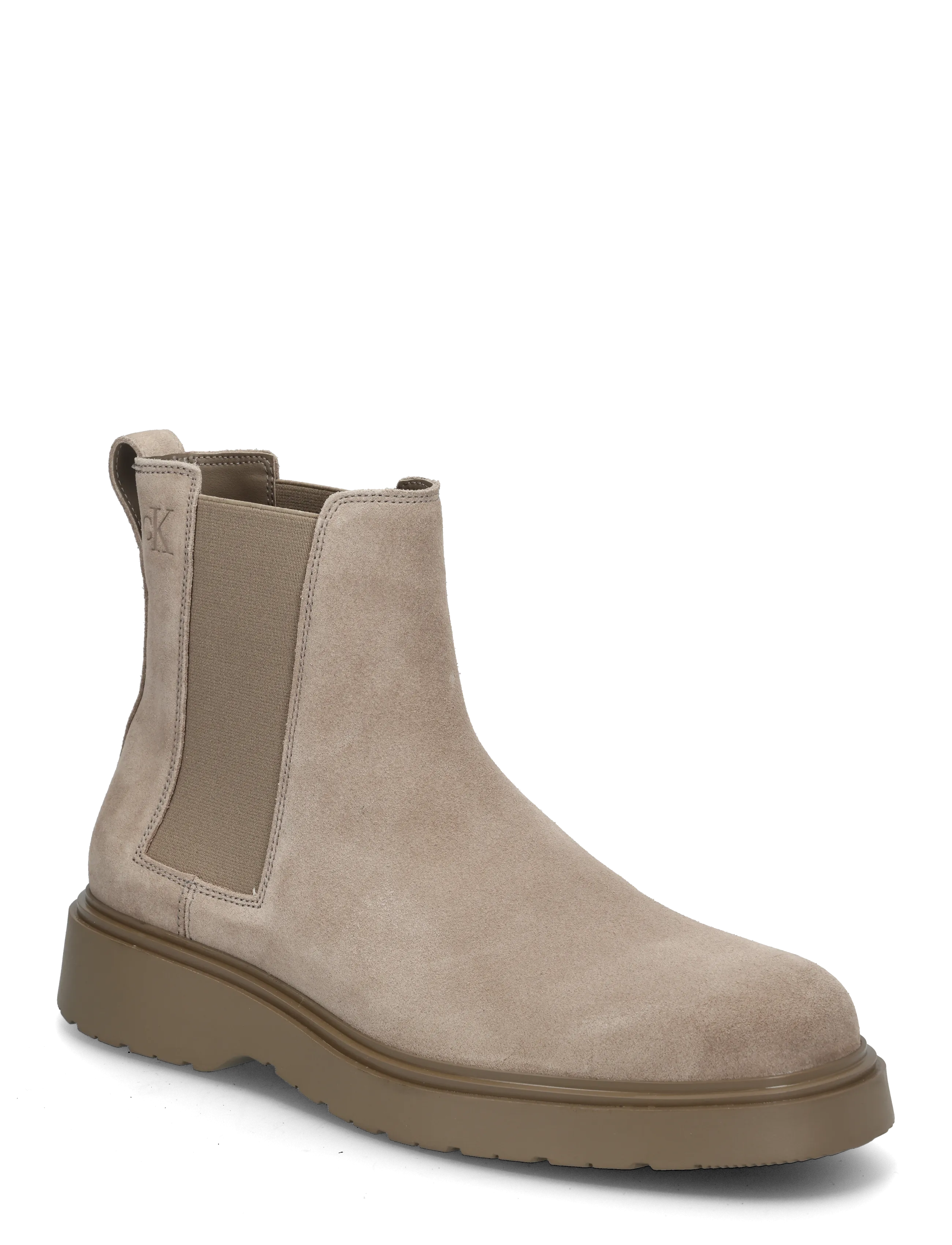 Calvin Klein COMBAT ESS CHELSEA BOOT SU - Støvler - TRIPLE DESERT TAUPE / beige