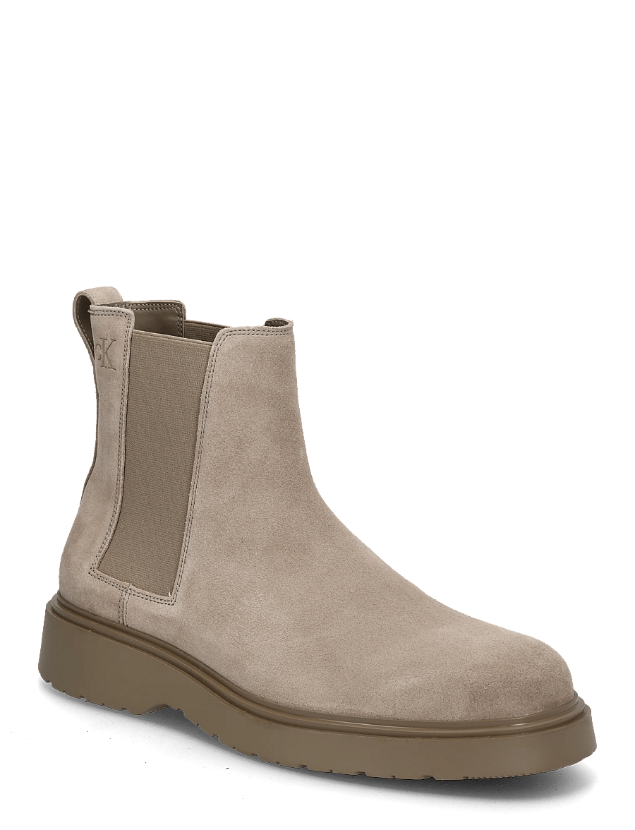 Calvin Klein - COMBAT ESS CHELSEA BOOT SU - chelsea boots - triple desert taupe - 0
