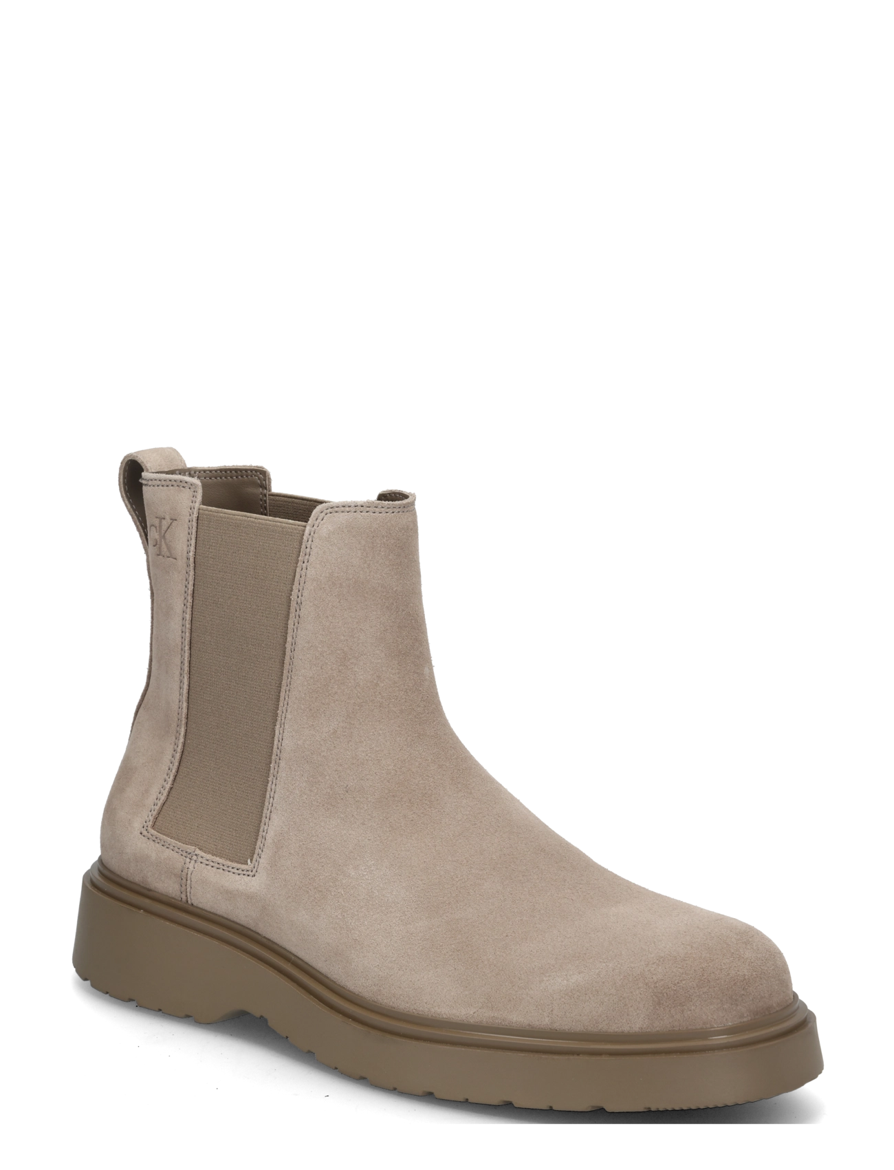Calvin Klein COMBAT ESS CHELSEA BOOT SU - Schuhe - TRIPLE DESERT TAUPE / beige