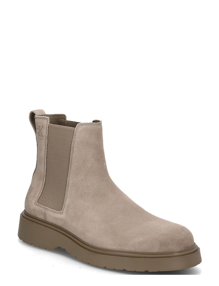 Calvin Klein - COMBAT ESS CHELSEA BOOT SU - chelsea boots - triple desert taupe - 0