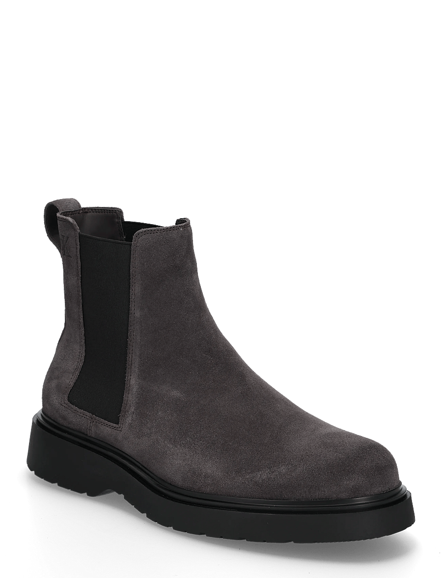 Calvin Klein - COMBAT ESS CHELSEA BOOT SU - chelsea boots - turkish coffee - 0