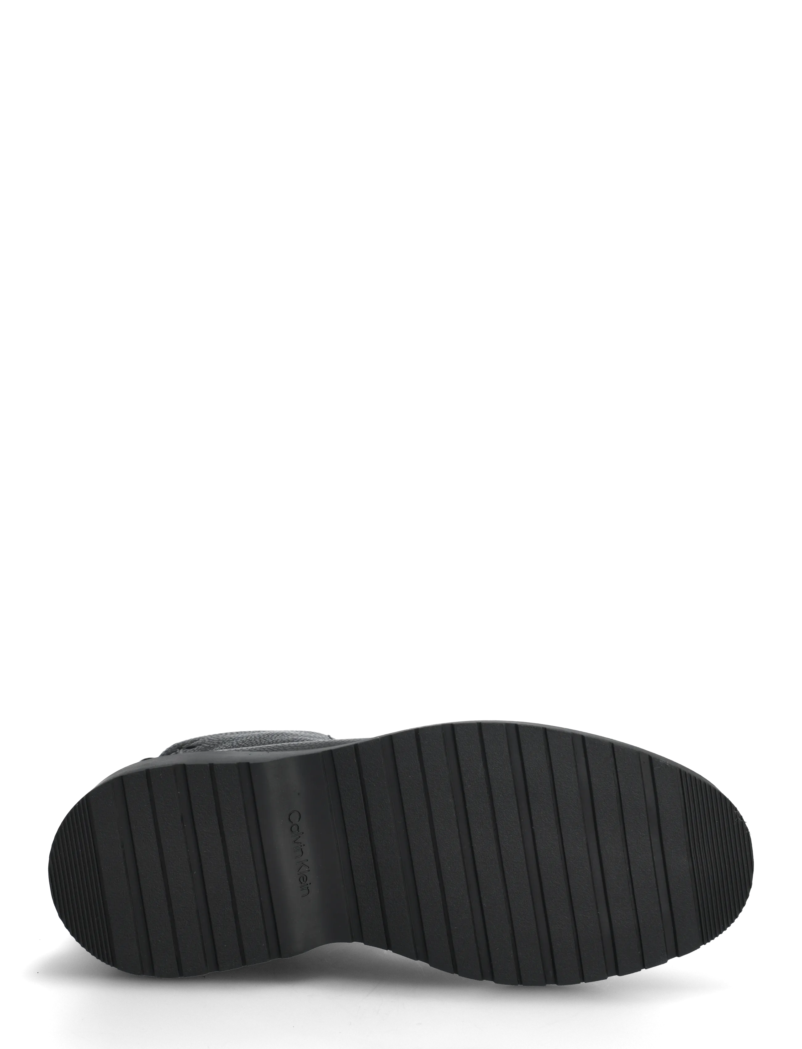 Calvin Klein - COMBAT ESS LACE UP ZIP BOOT LTH - triple black - 4