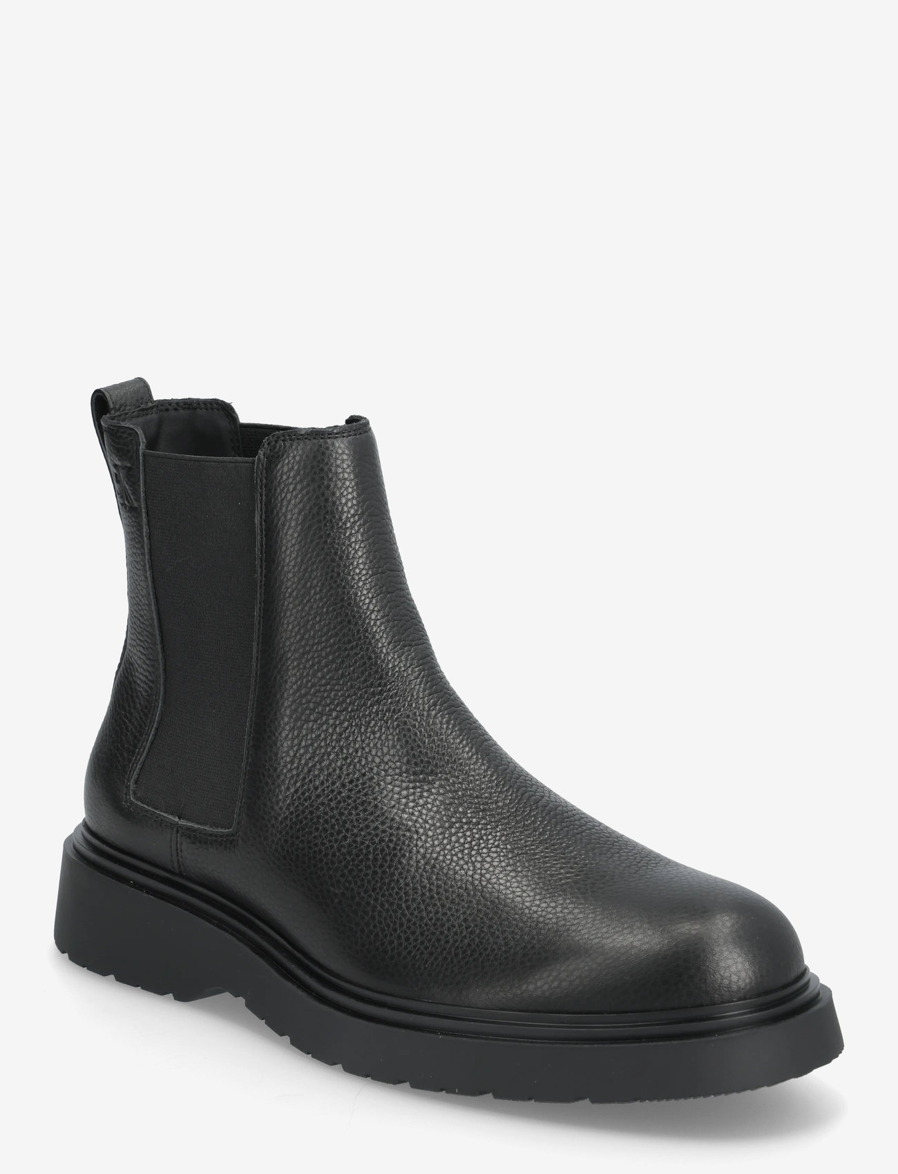 Calvin Klein - COMBAT ESS CHELSEA BOOT LTH - chelsea boots - triple black - 0