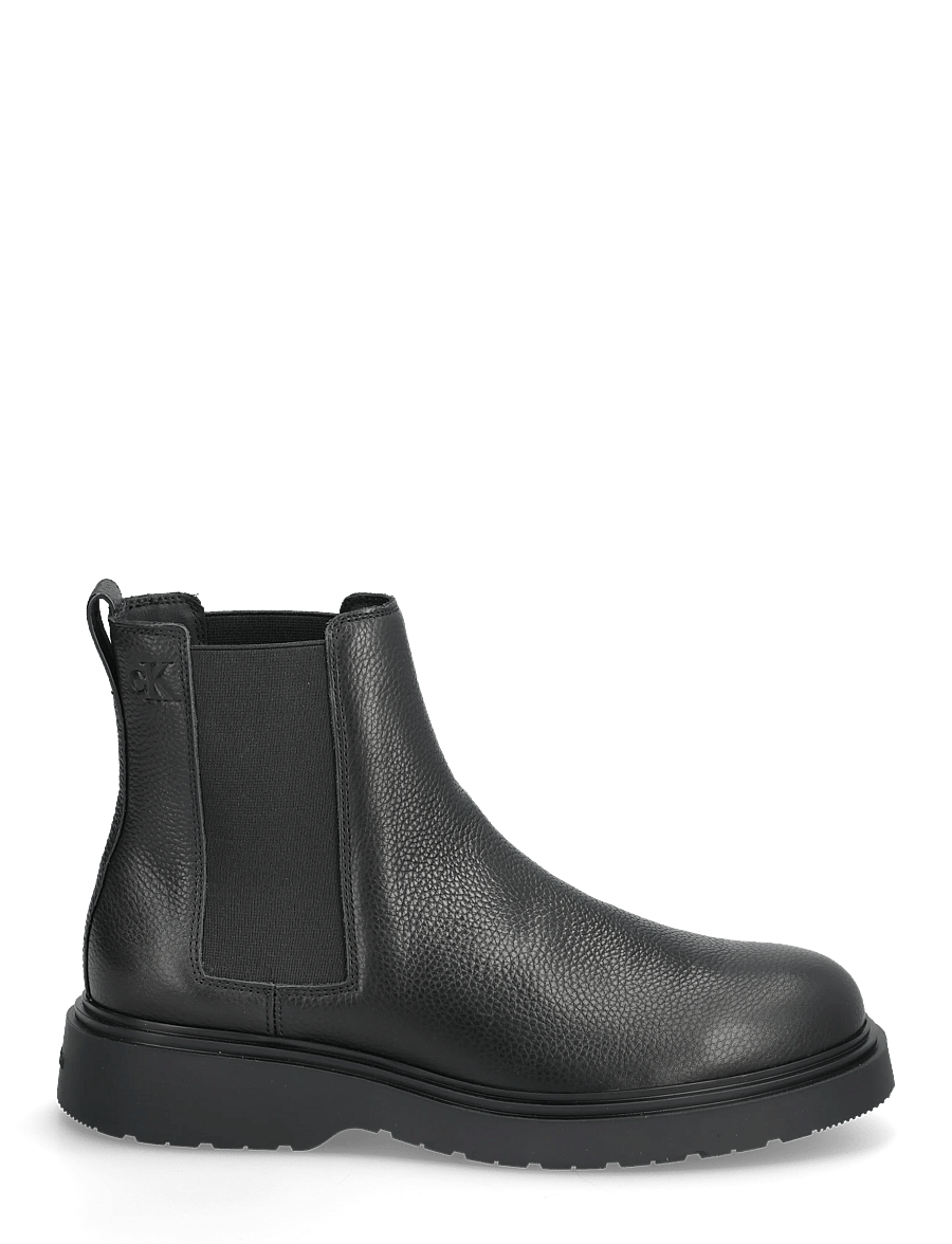 Calvin Klein - COMBAT ESS CHELSEA BOOT LTH - chelsea boots - triple black - 1