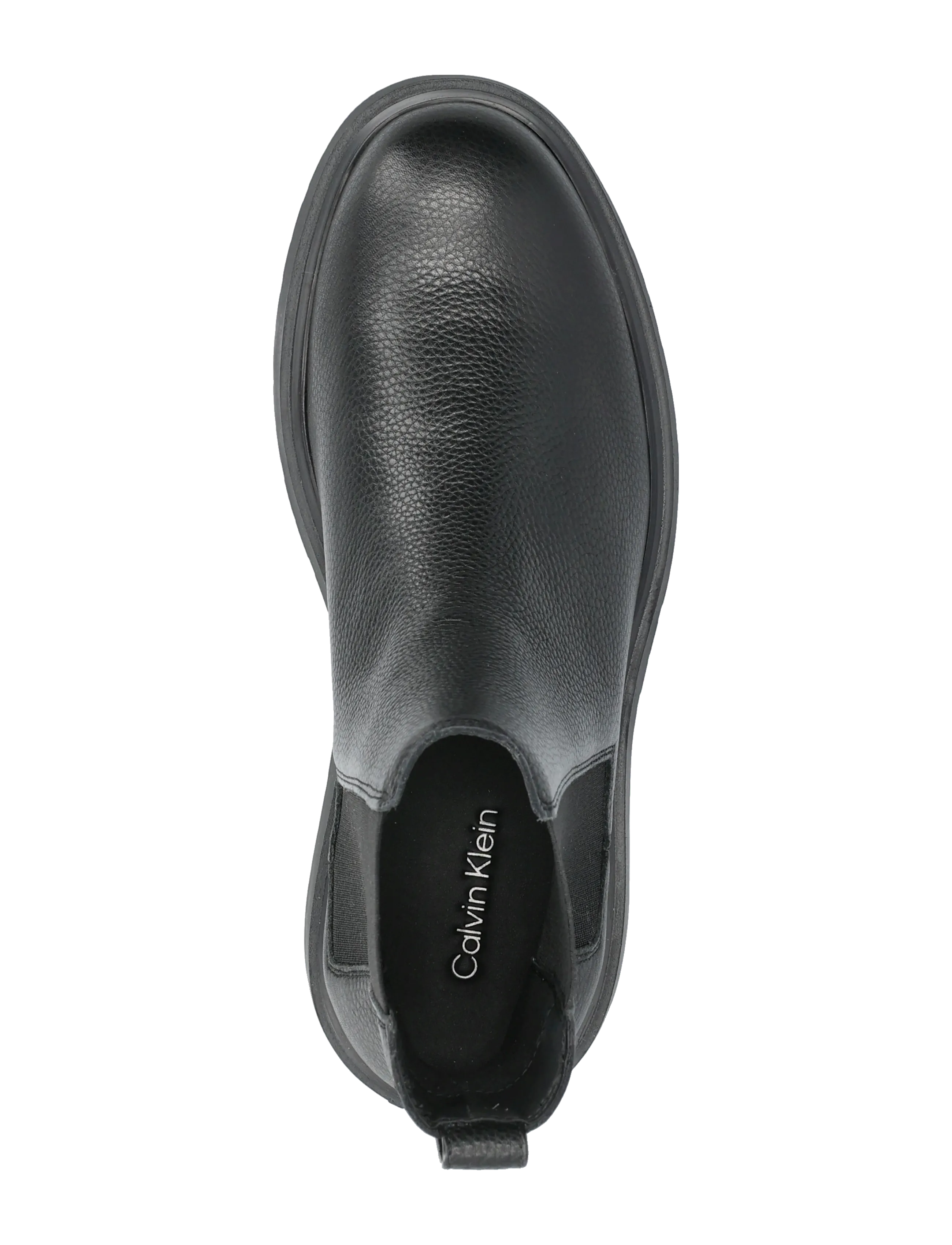 Calvin Klein - COMBAT ESS CHELSEA BOOT LTH - chelsea-stígvél - triple black - 3