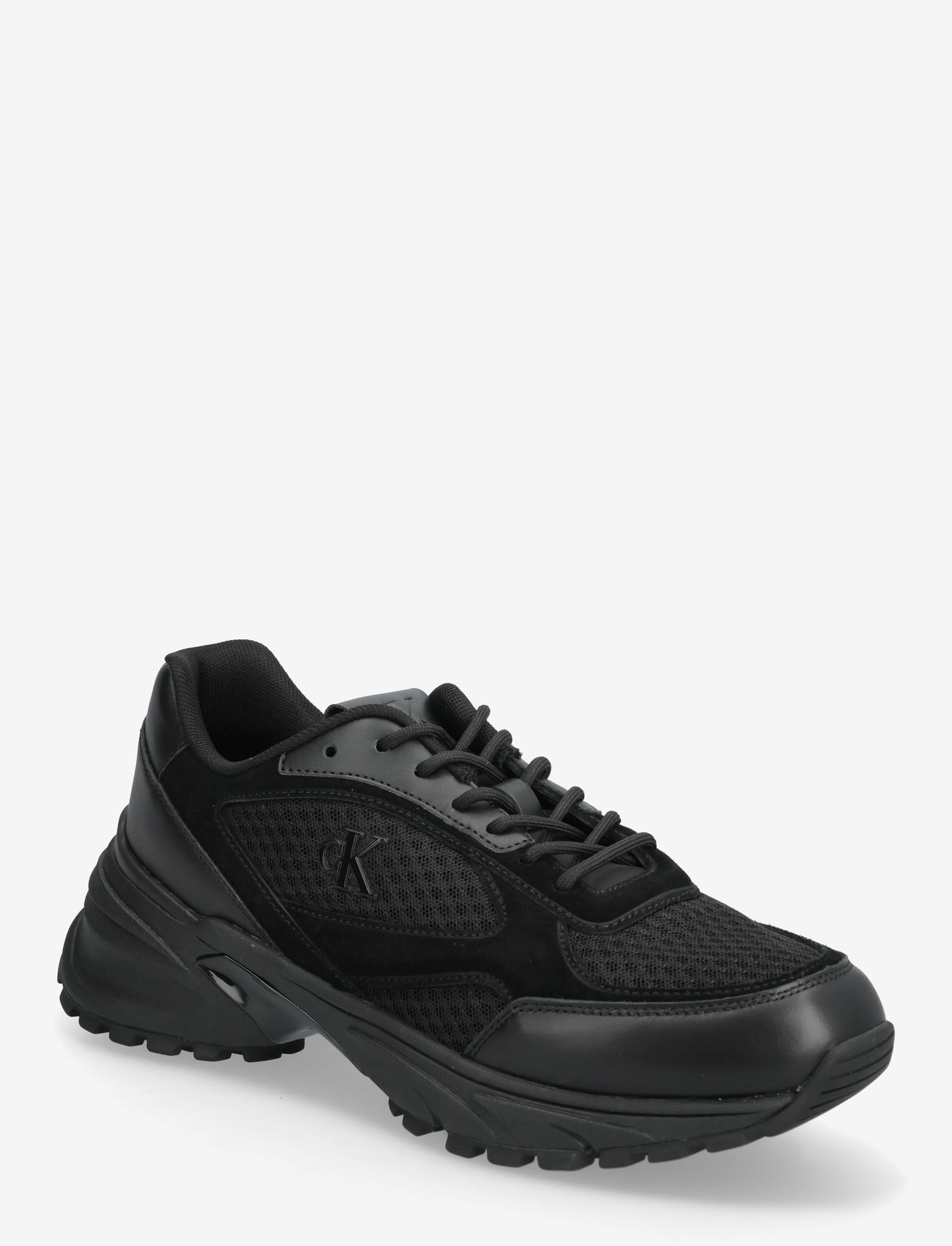 Calvin Klein - HIKE RUNNER MESH MIX - låga sneakers - triple black - 0