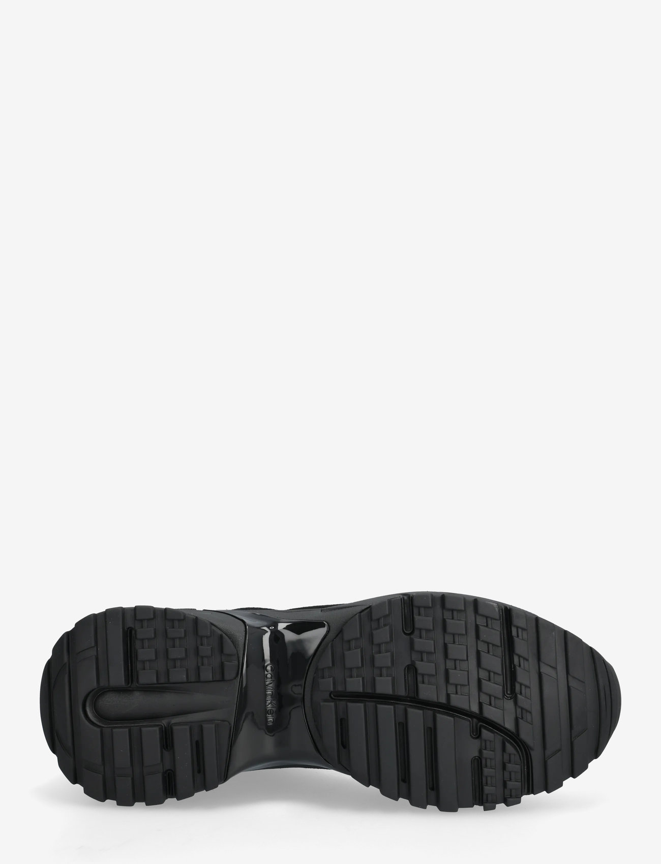 Calvin Klein - HIKE RUNNER MESH MIX - låga sneakers - triple black - 4