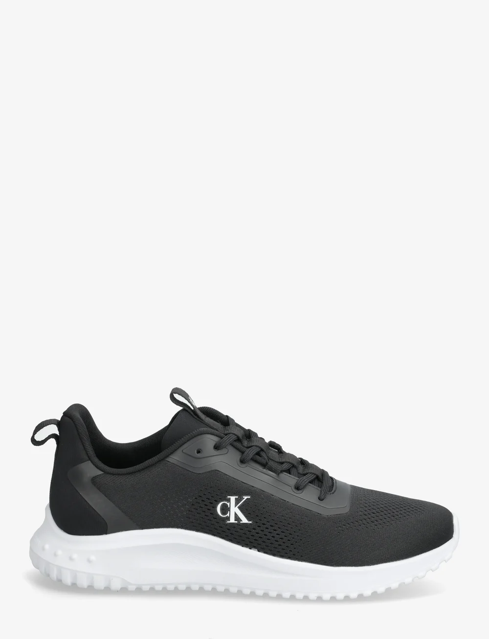 Calvin Klein - EVA RUNNER MIX NY - låga sneakers - black/bright white - 1