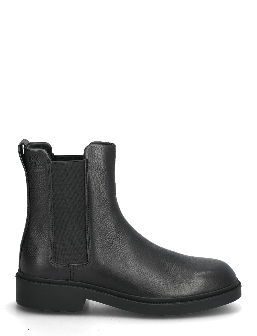 Calvin Klein - DRESS LUG CHELSEA BOOT LTH - chelsea boots - triple black - 1
