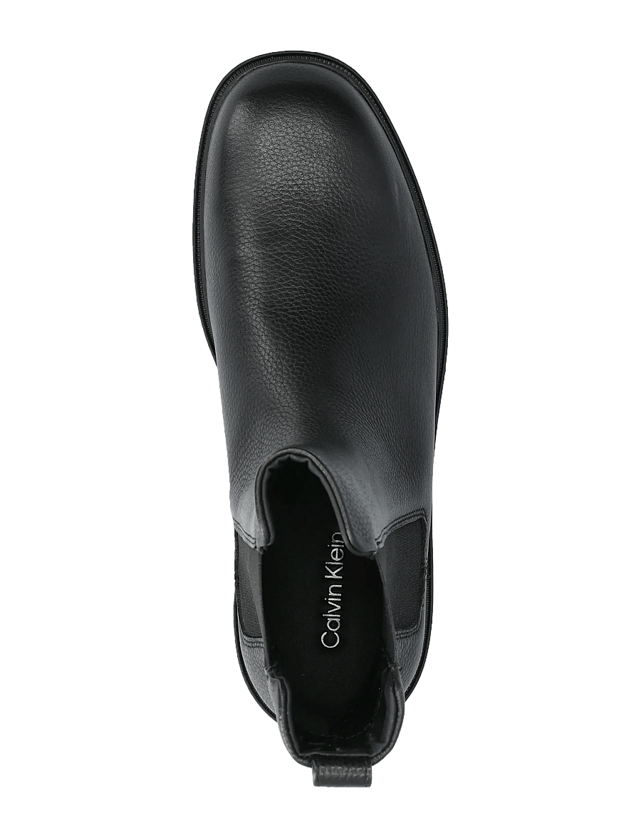 Calvin Klein - DRESS LUG CHELSEA BOOT LTH - chelsea boots - triple black - 3
