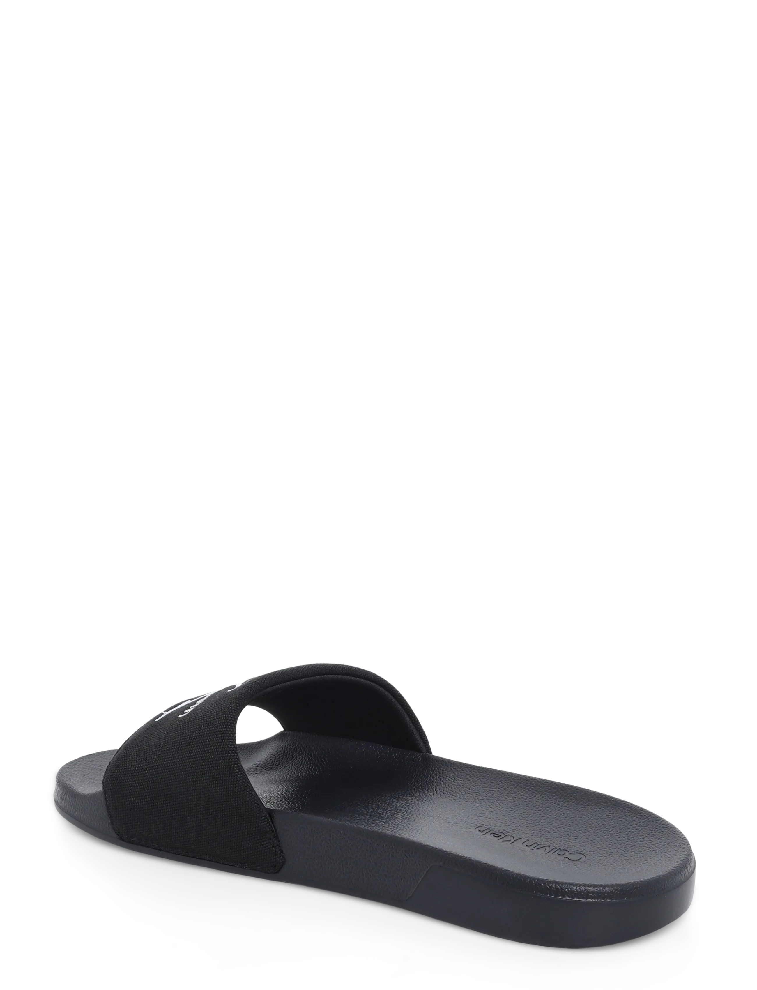 Calvin Klein - ESS SLIDE CV - feriefavoritter - triple black - 1