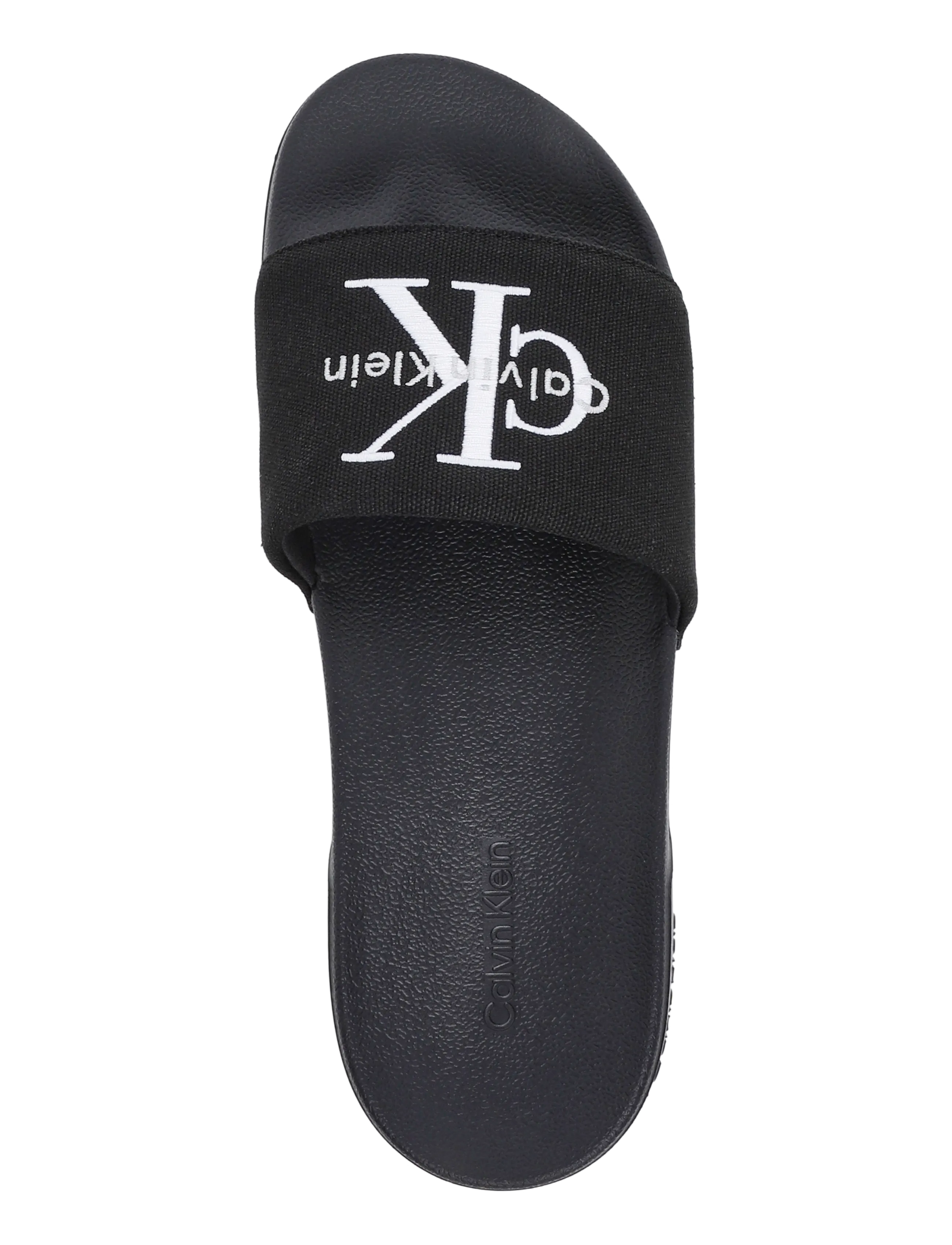 Calvin Klein - ESS SLIDE CV - feriefavoritter - triple black - 3