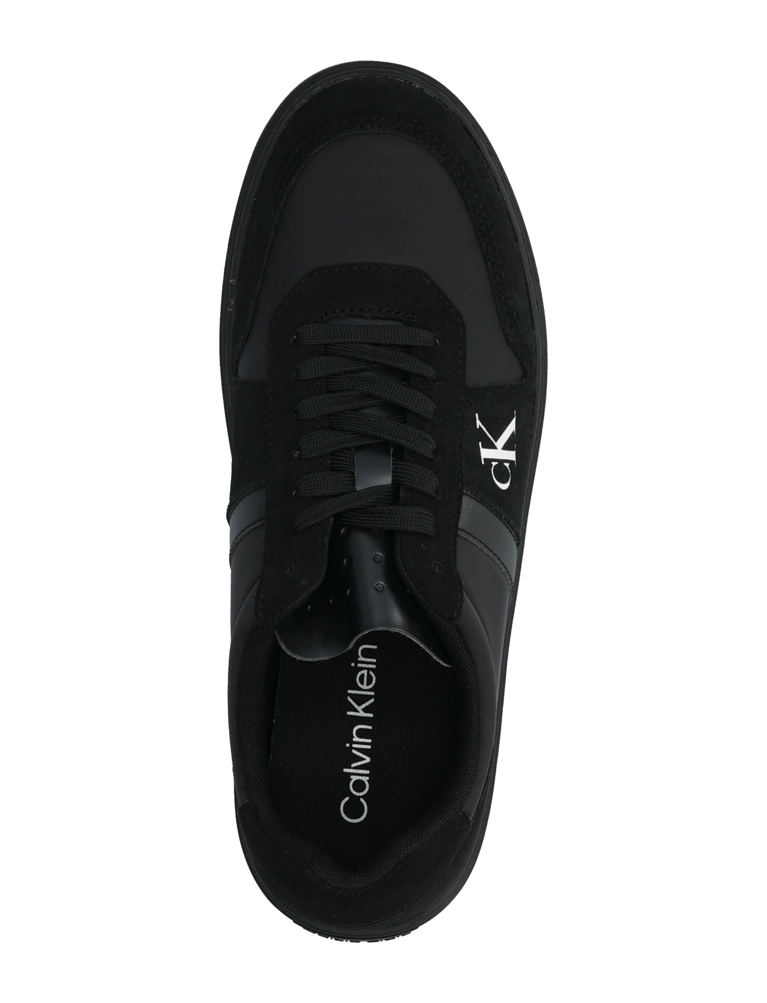 Calvin Klein - CLASSIC CUPS LACE MIX EMB TONGUE - premium-styles - triple black - 3