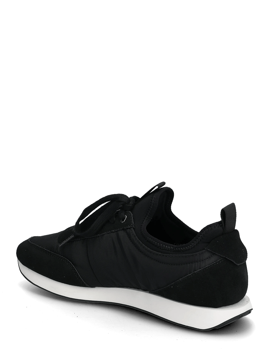 Calvin Klein - RETRO RUNNER SOCK LACEUP MIX MAT - lave sneakers - ck black - 2