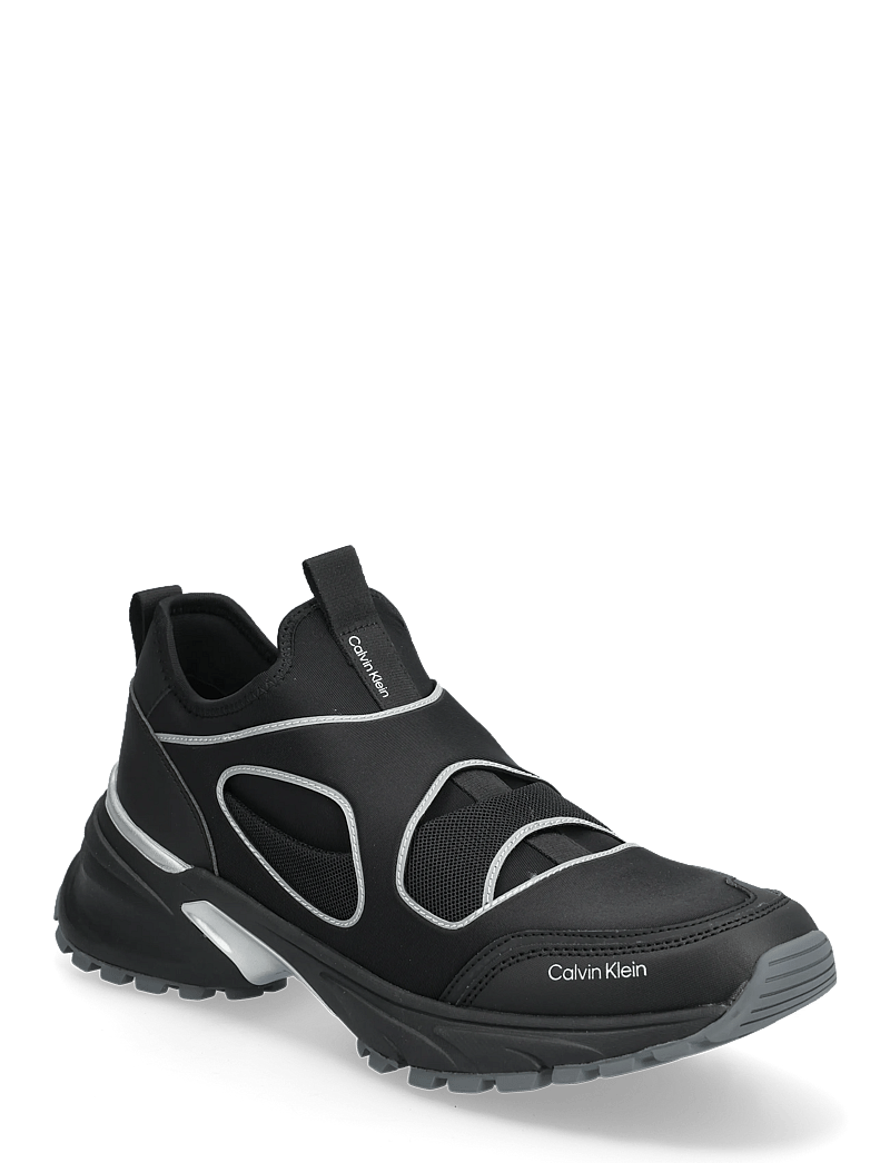 Calvin Klein - HIKE RUNNER SOCK MIX - laufschuhe - black bright white - 0