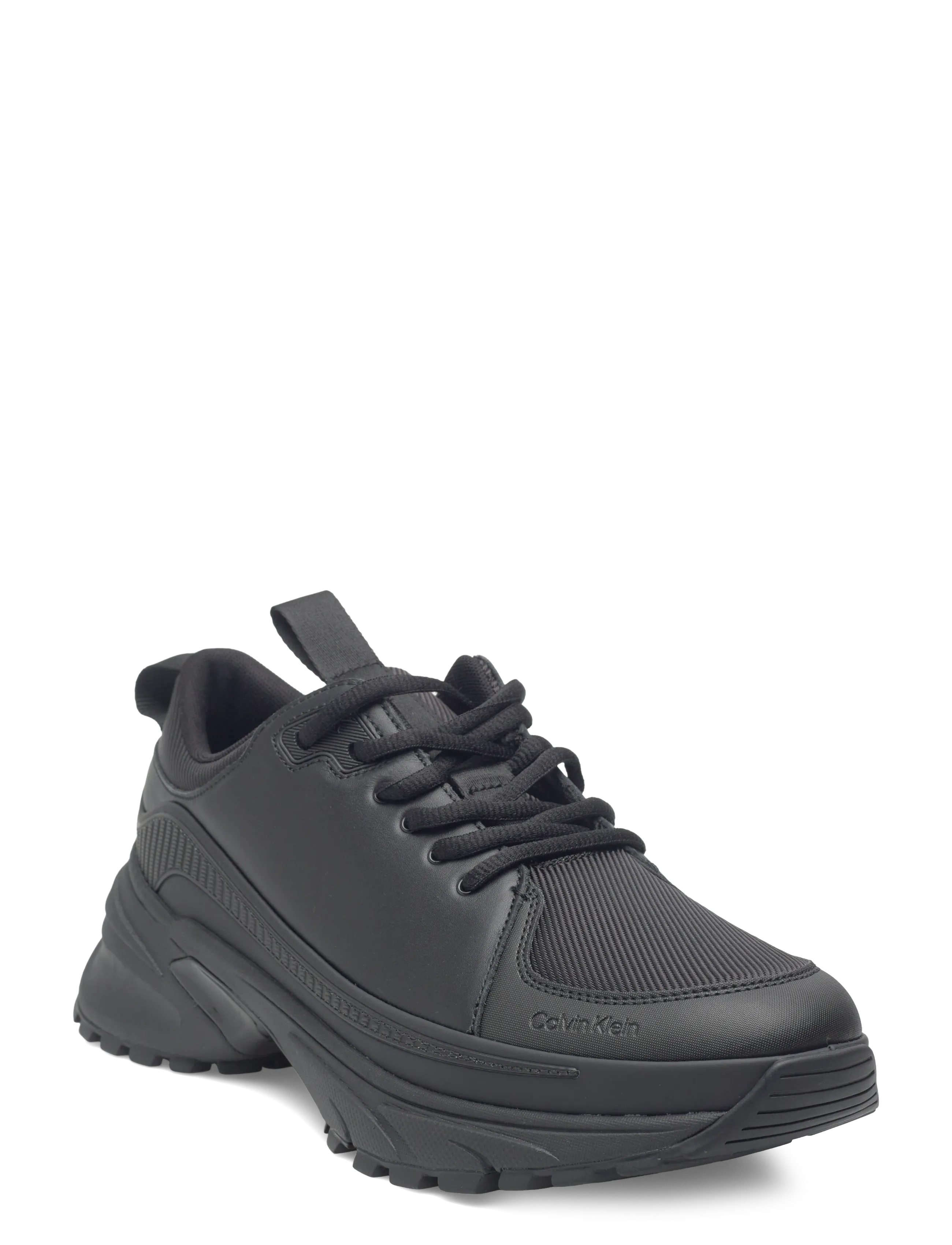 Calvin Klein HIKE RUNNER LACEUP TECH MIX - Kampagne - TRIPLE BLACK / black