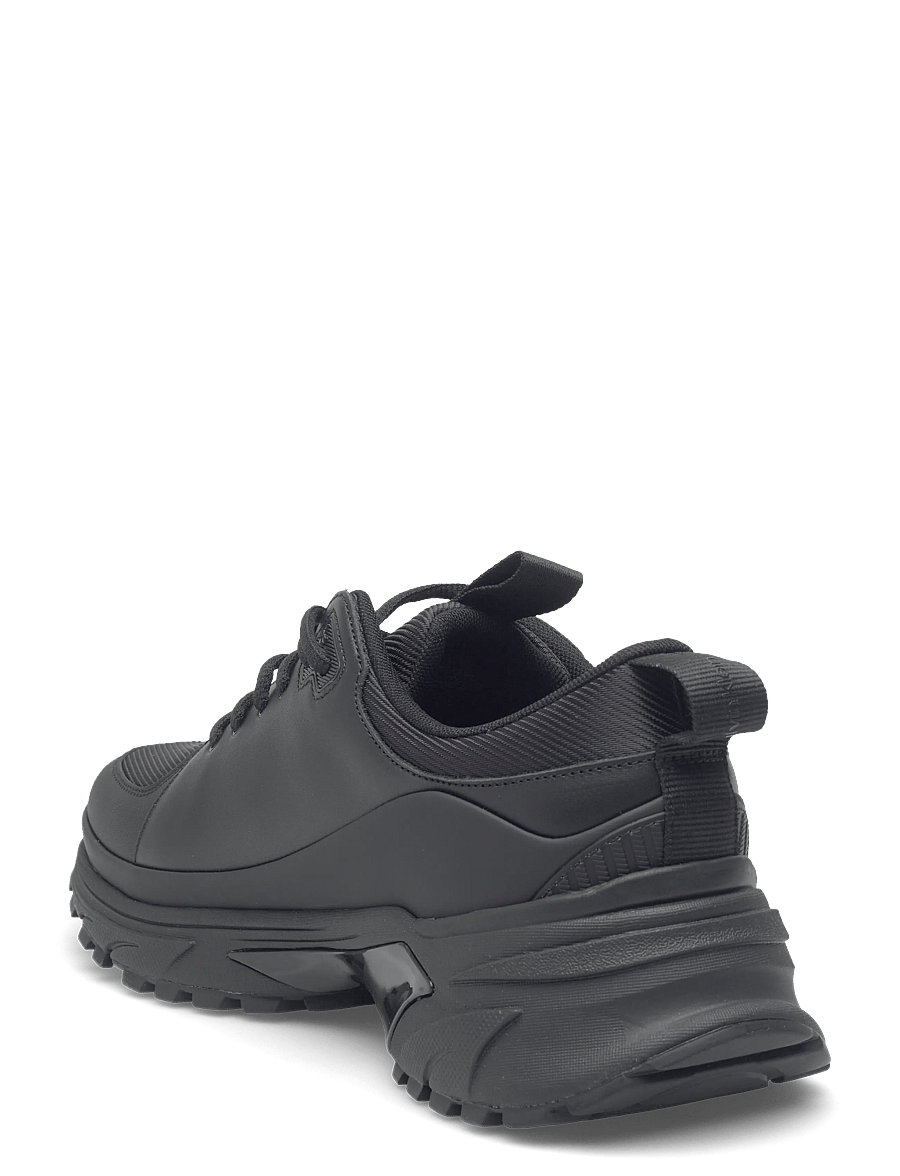 Calvin Klein - HIKE RUNNER LACEUP TECH MIX - matka- ja kõndimisjalatsid - triple black - 2