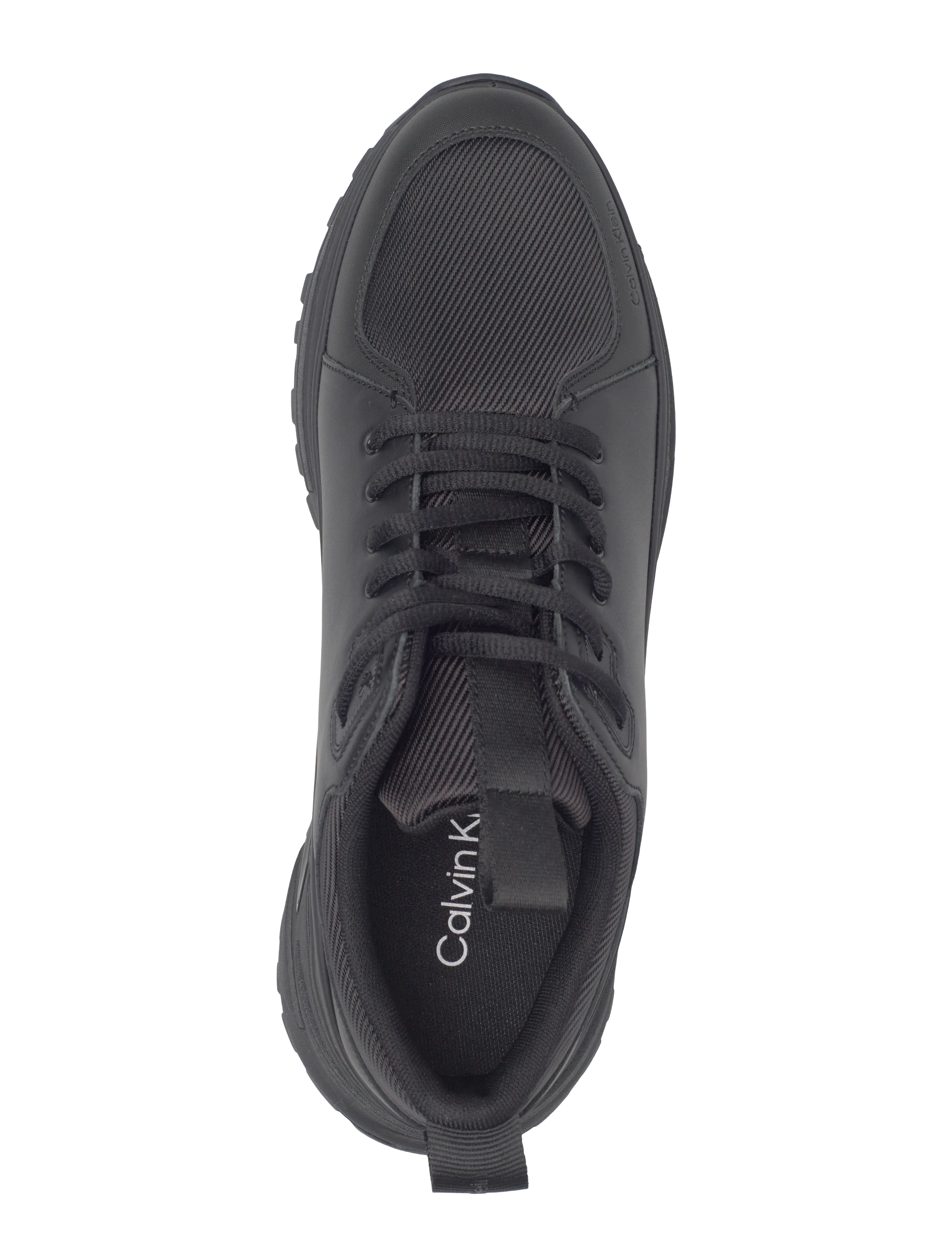 Calvin Klein - HIKE RUNNER LACEUP TECH MIX - gönguskór - triple black - 3