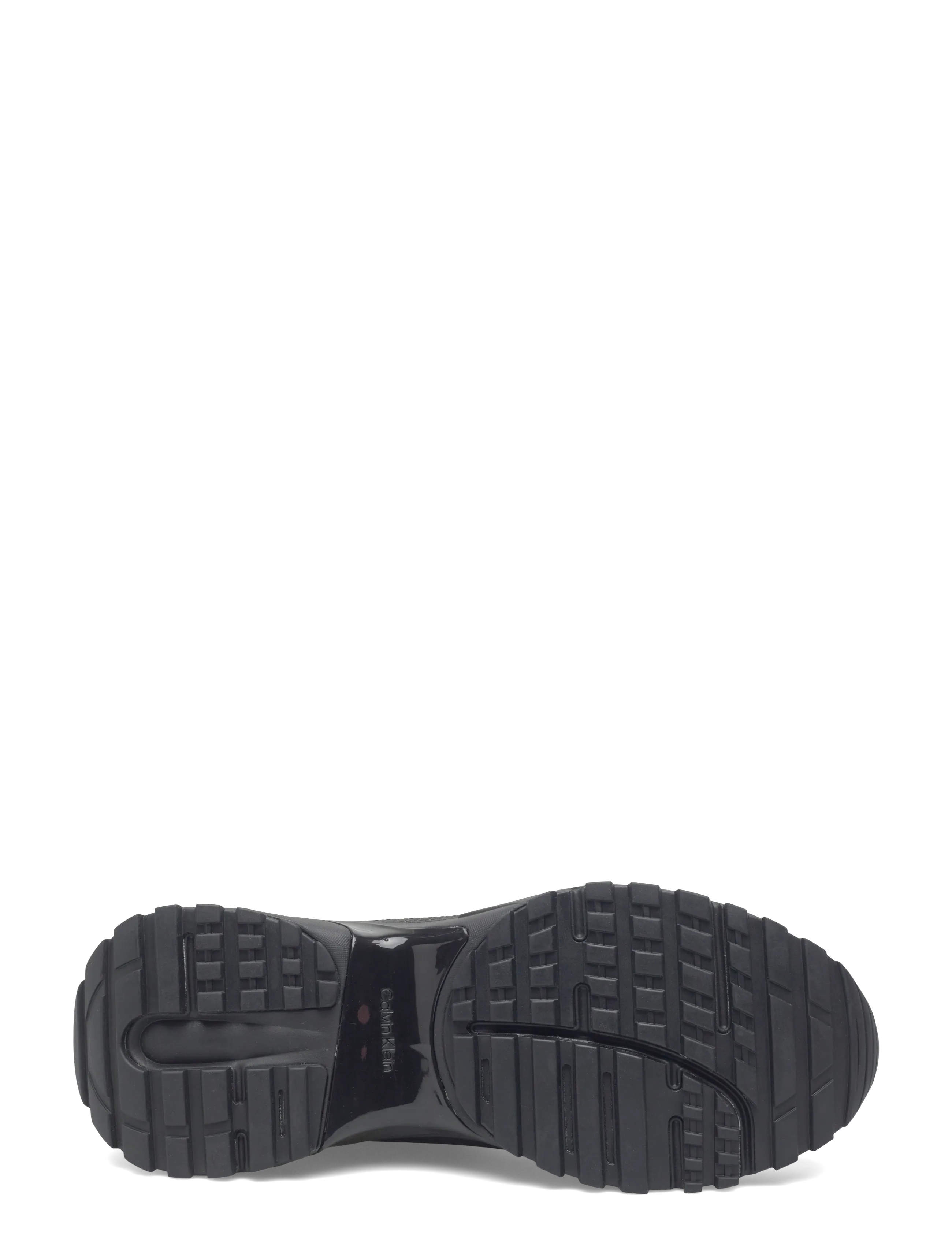 Calvin Klein - HIKE RUNNER LACEUP TECH MIX - gönguskór - triple black - 4