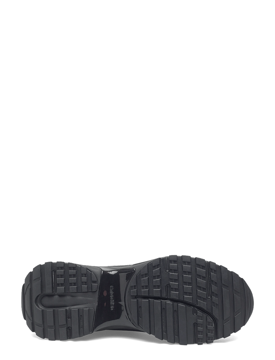 Calvin Klein - HIKE RUNNER LACEUP TECH MIX - matka- ja kõndimisjalatsid - triple black - 4