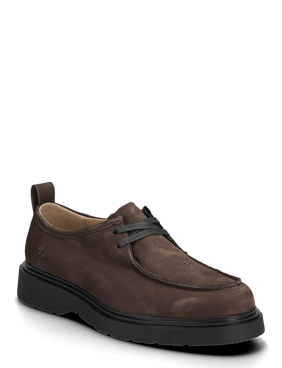 Calvin Klein - COMBAT APRON LACEUP NU - chukka boots - dark brown - 0