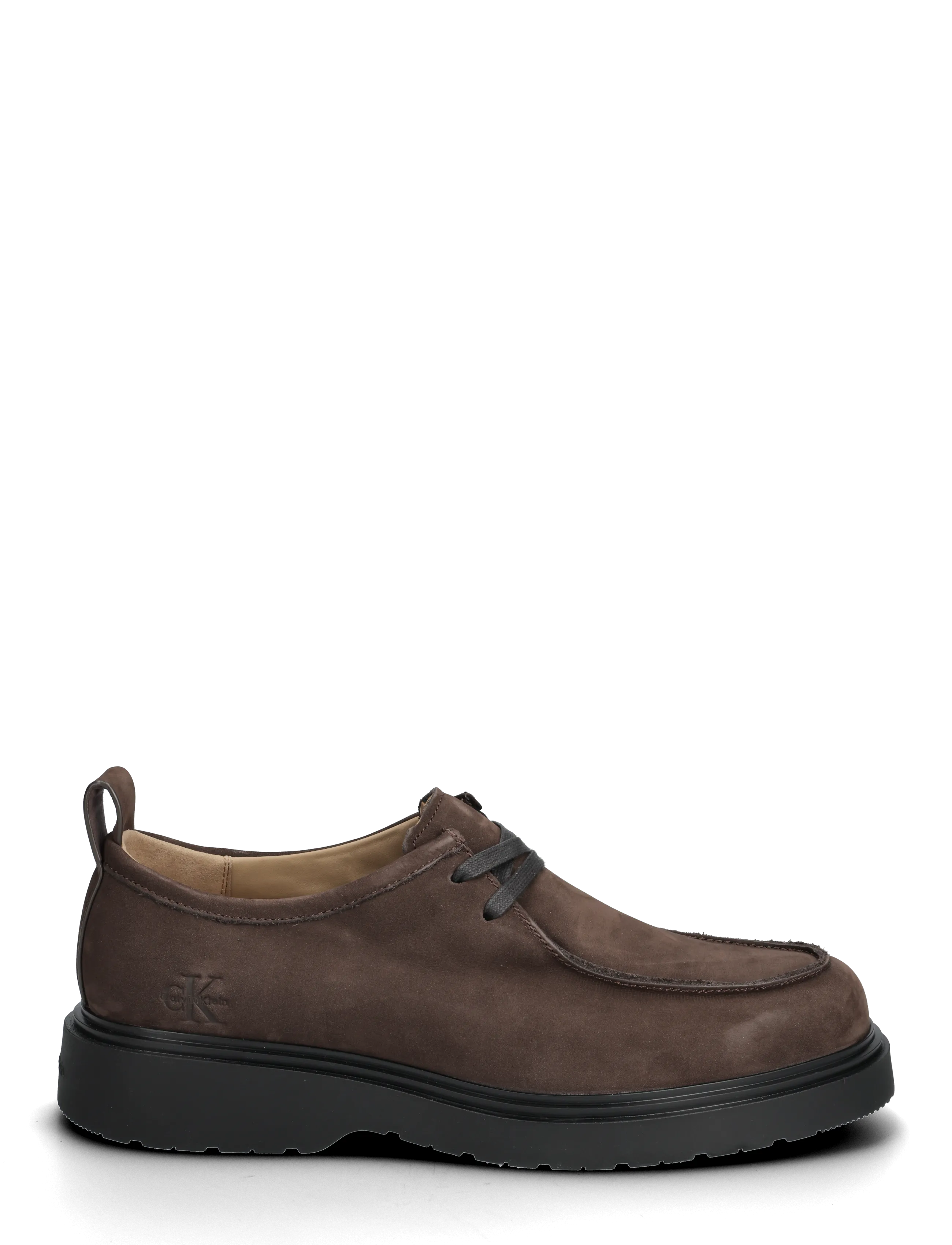 Calvin Klein - COMBAT APRON LACEUP NU - chukka boots - dark brown - 1