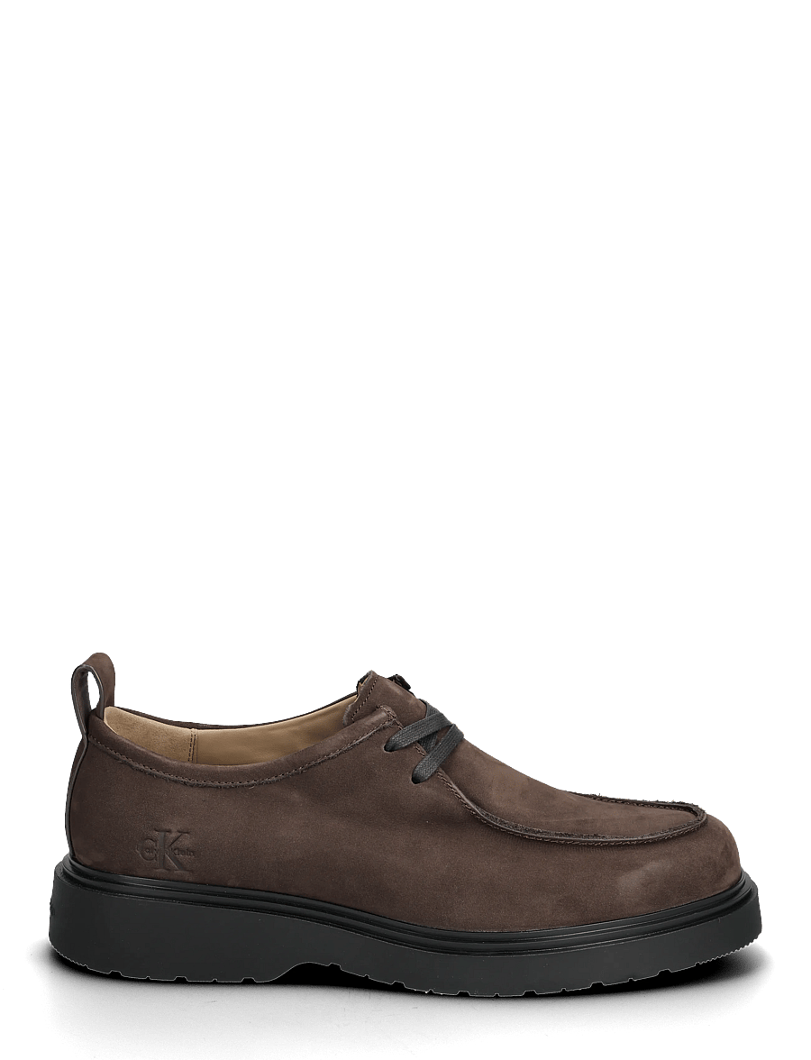 Calvin Klein - COMBAT APRON LACEUP NU - chukka boots - dark brown - 1