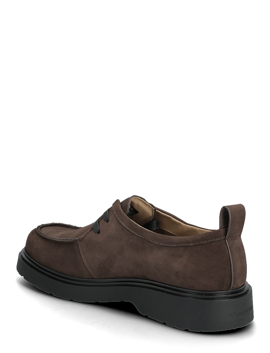 Calvin Klein - COMBAT APRON LACEUP NU - chukka boots - dark brown - 2