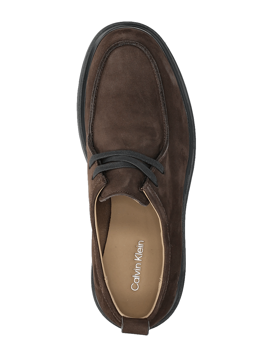 Calvin Klein - COMBAT APRON LACEUP NU - chukka boots - dark brown - 3