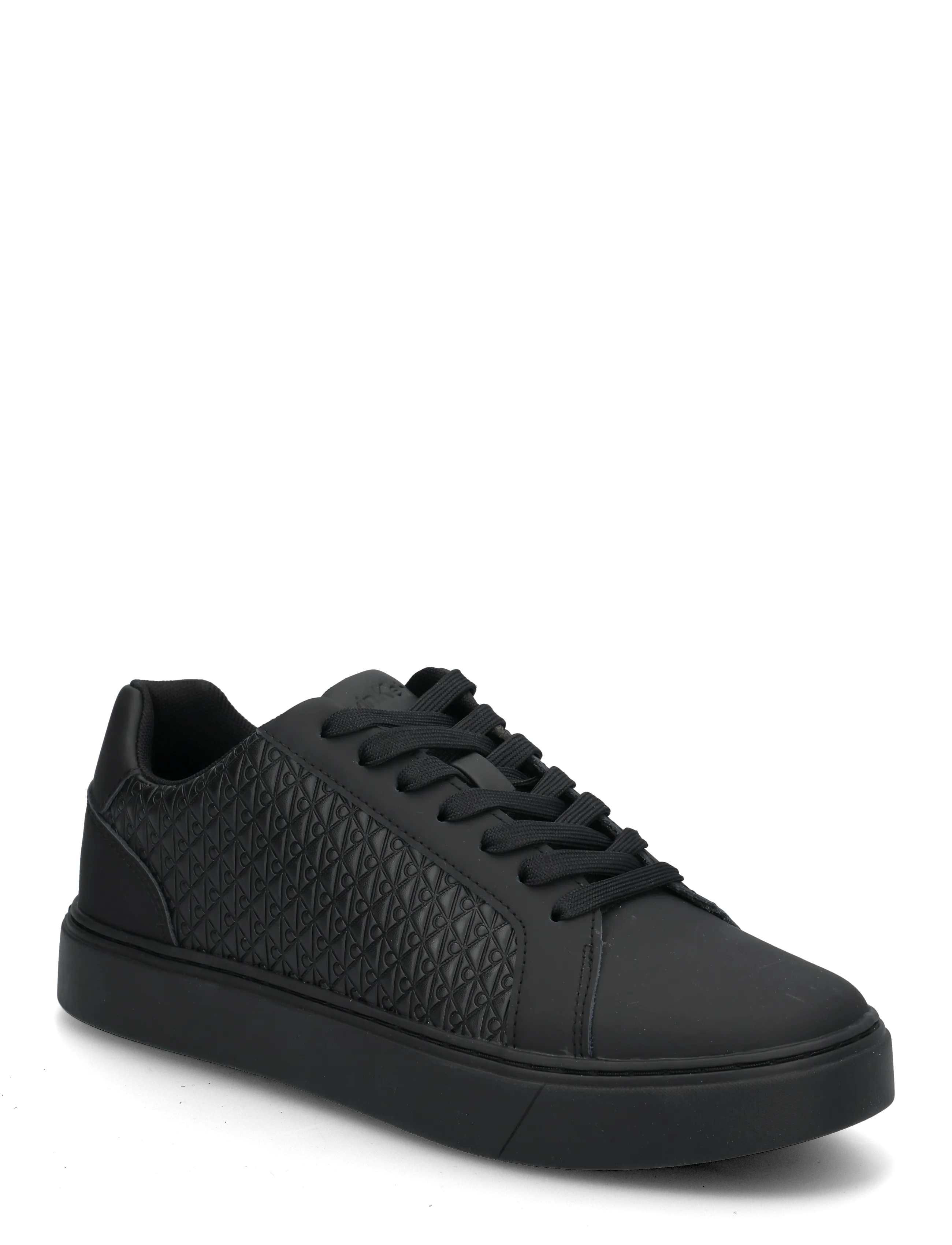 Calvin Klein CLASSIC CUPSOLE LACEUP AOP - Schuhe - TRIPLE BLACK / black