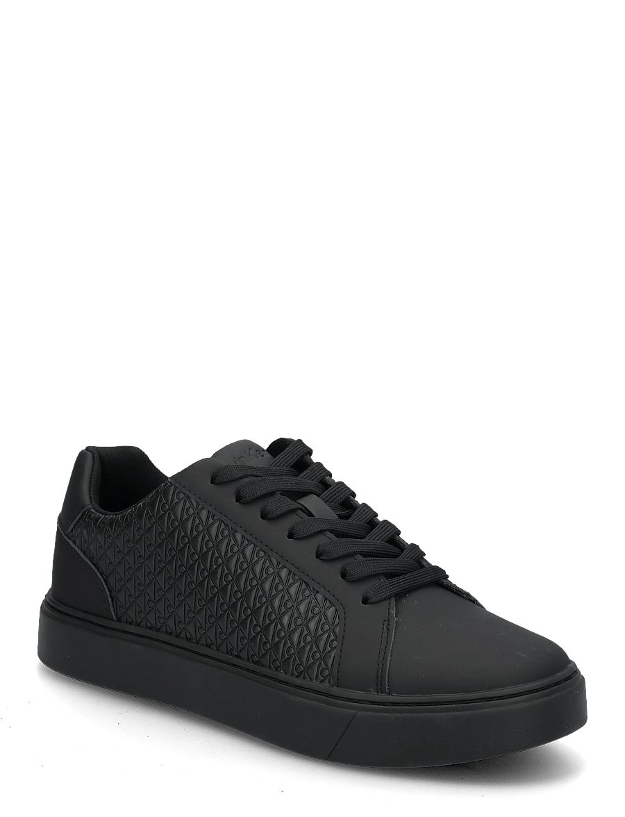 Calvin Klein - CLASSIC CUPSOLE LACEUP AOP - sneakers - triple black - 0