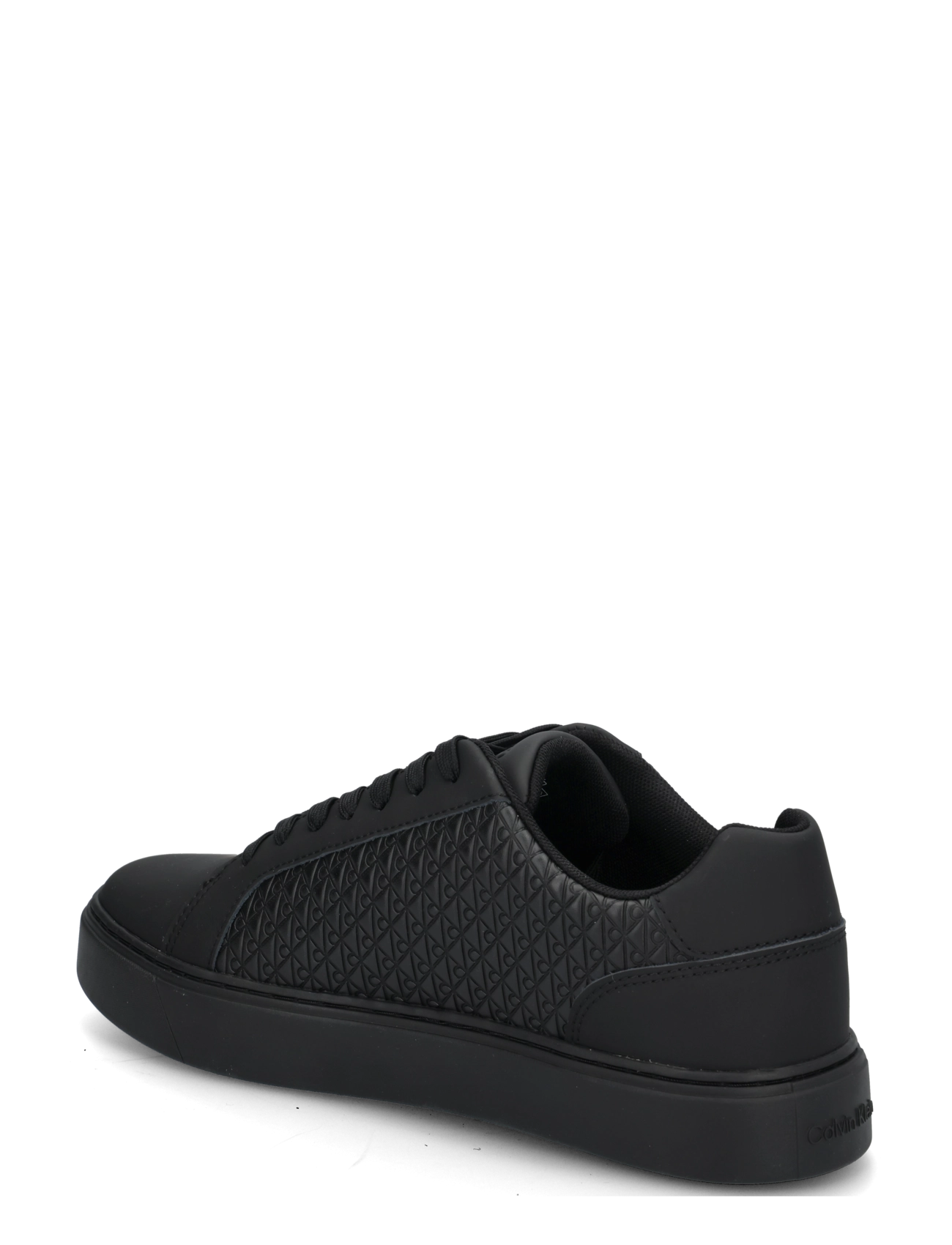 Calvin Klein - CLASSIC CUPSOLE LACEUP AOP - low-top sneaker - triple black - 1