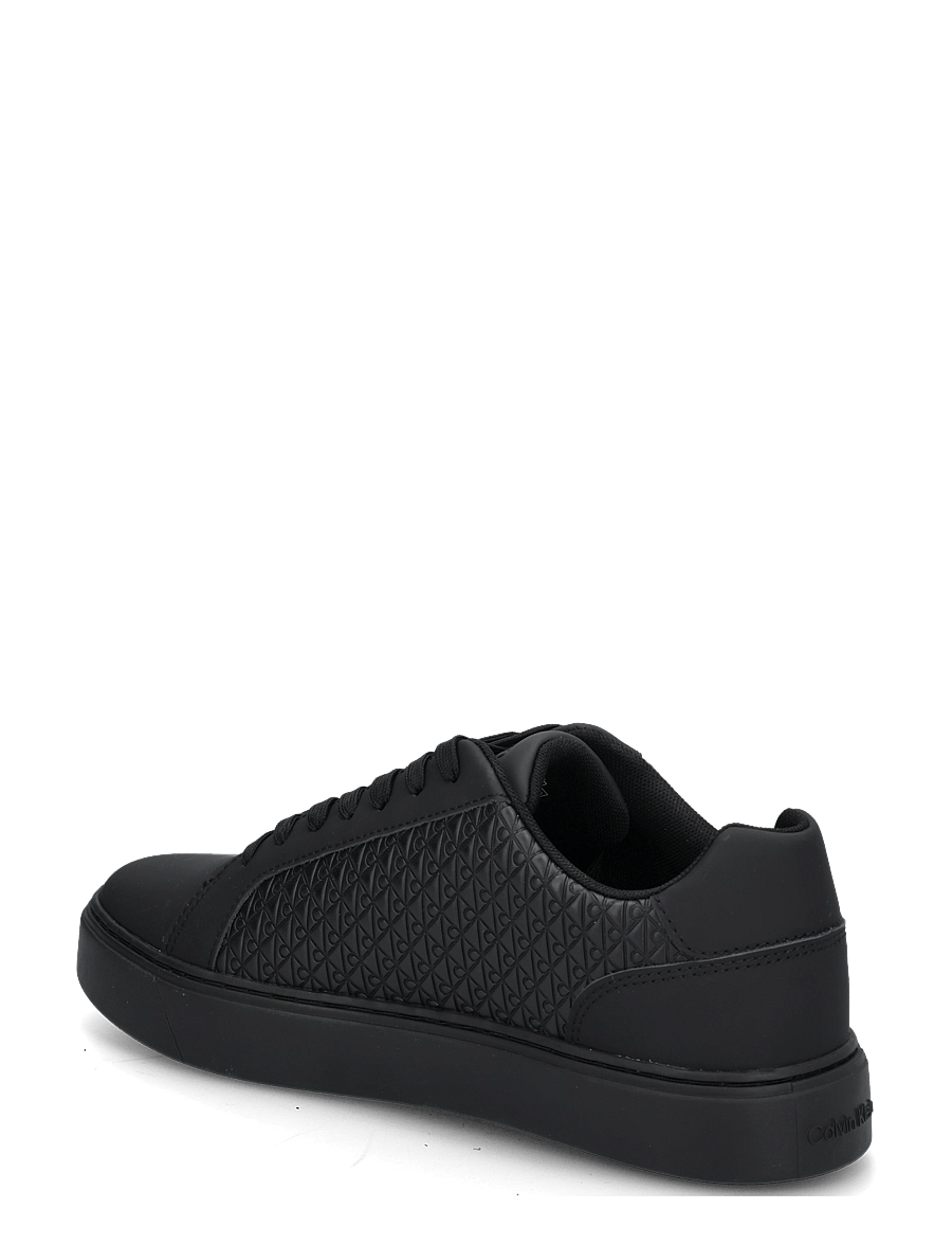 Calvin Klein - CLASSIC CUPSOLE LACEUP AOP - low-top sneaker - triple black - 1