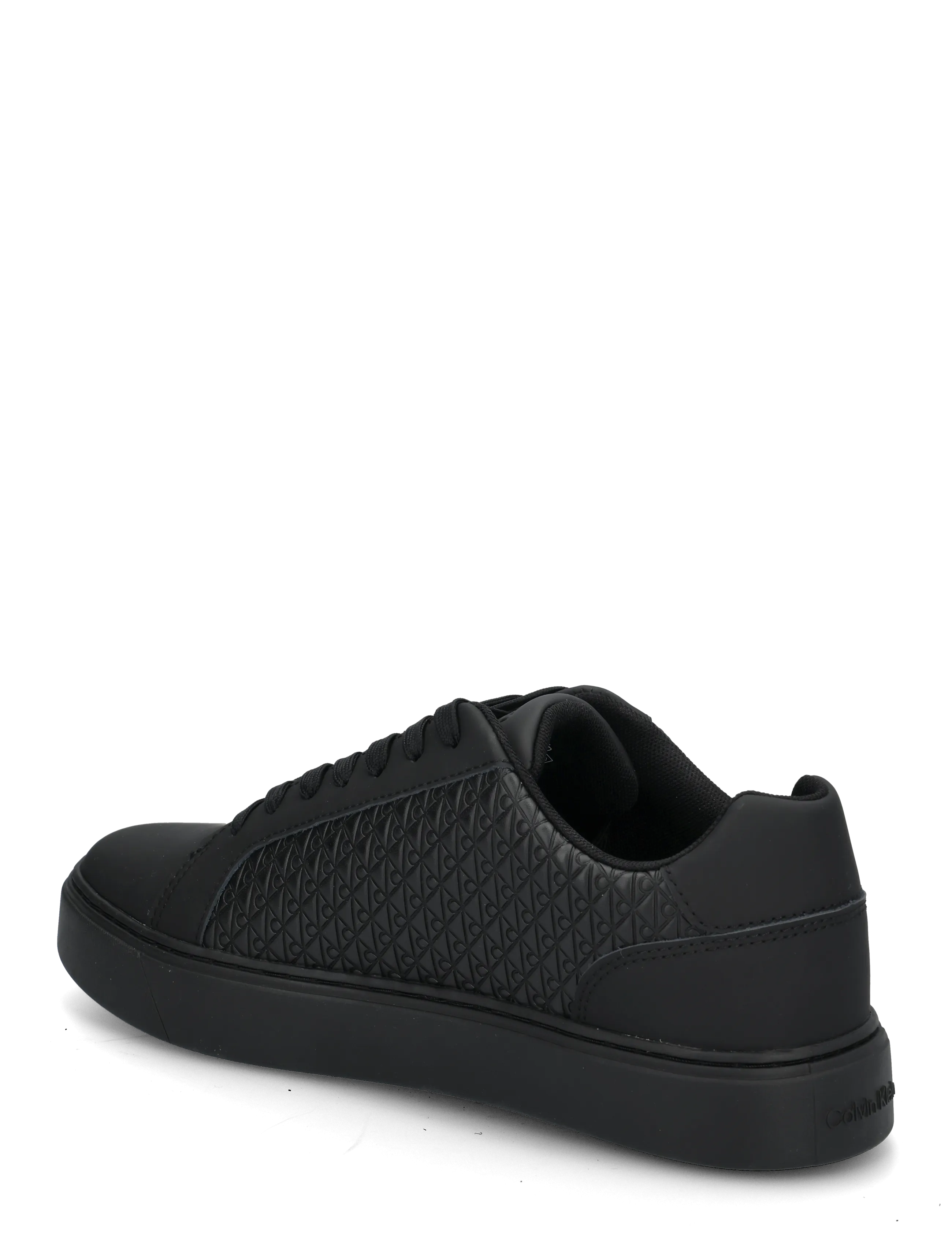 Calvin Klein - CLASSIC CUPSOLE LACEUP AOP - sneakers - triple black - 1