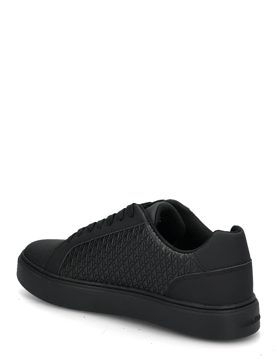 Calvin Klein - CLASSIC CUPSOLE LACEUP AOP - sneakers - triple black - 1