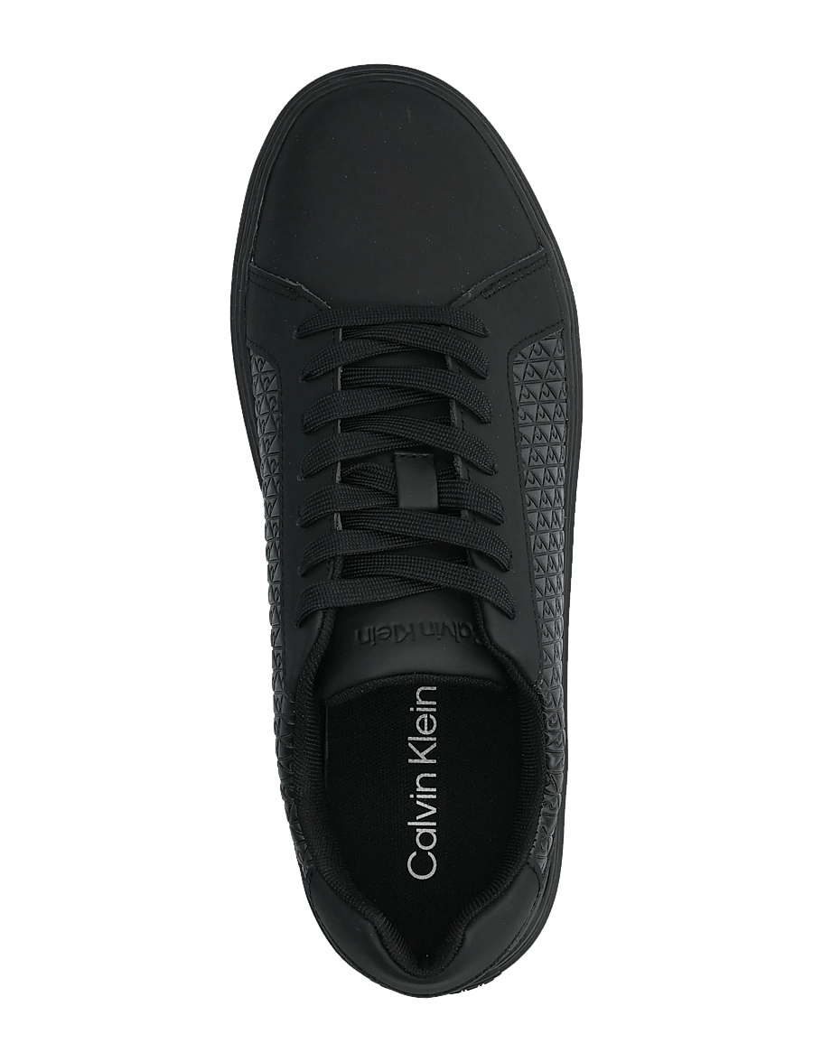 Calvin Klein - CLASSIC CUPSOLE LACEUP AOP - sneakers - triple black - 3