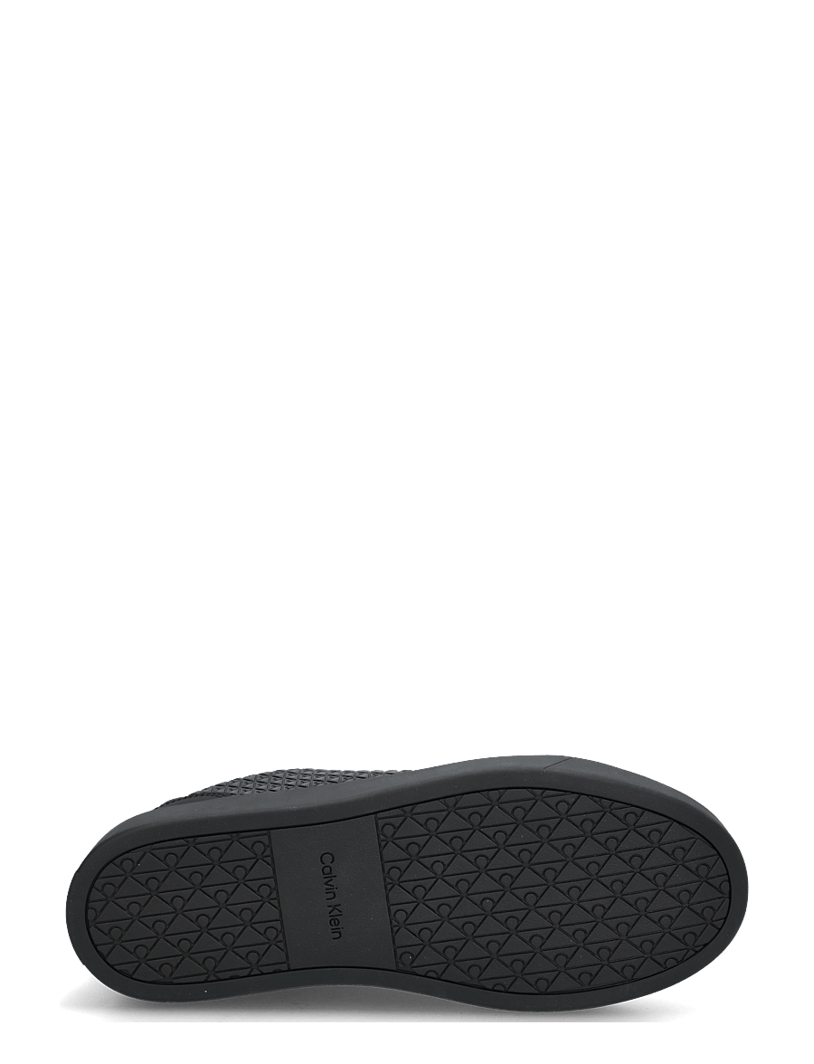 Calvin Klein - CLASSIC CUPSOLE LACEUP AOP - low-top sneaker - triple black - 4