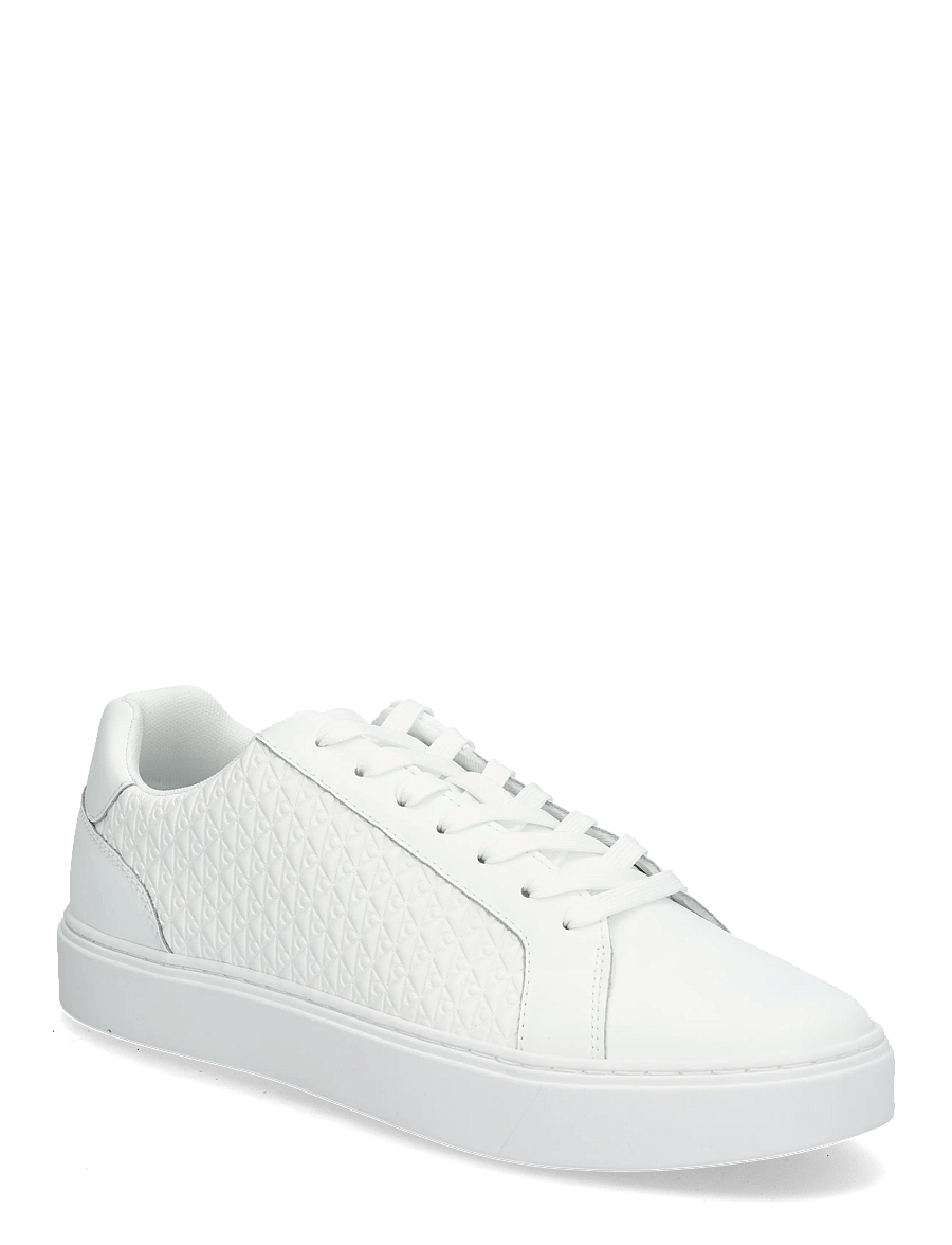 Calvin Klein - CLASSIC CUPSOLE LACEUP AOP - sneakers - triple bright white - 0