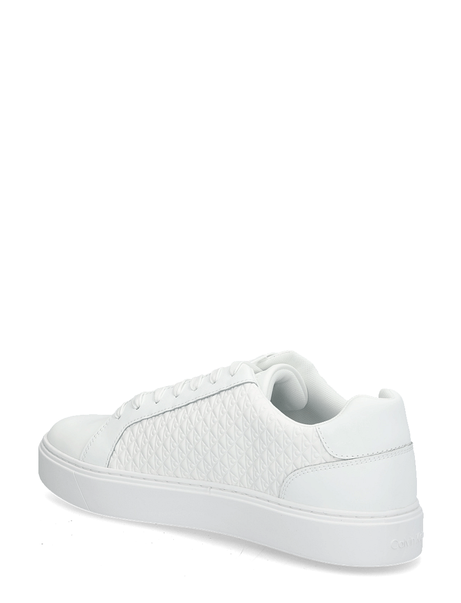 Calvin Klein - CLASSIC CUPSOLE LACEUP AOP - low-top sneaker - triple bright white - 1