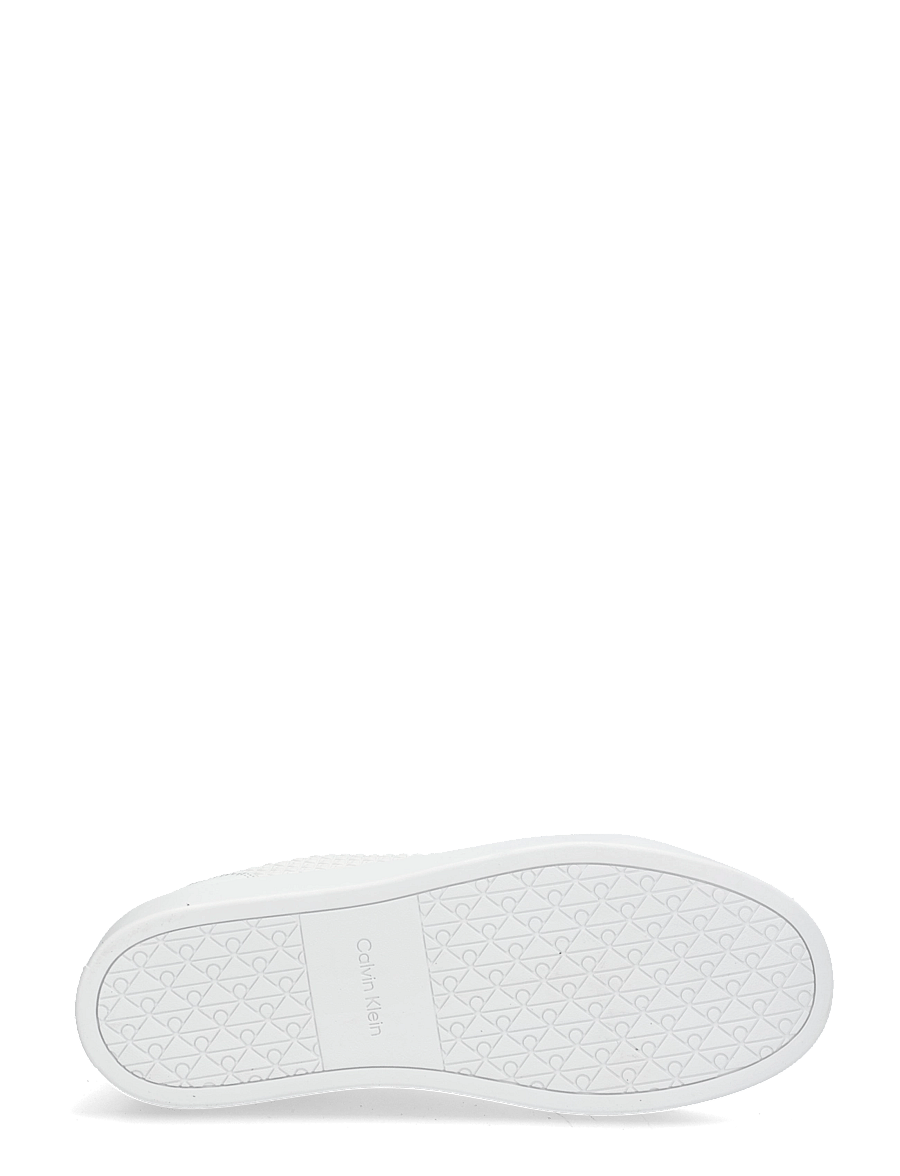 Calvin Klein - CLASSIC CUPSOLE LACEUP AOP - low-top sneaker - triple bright white - 4