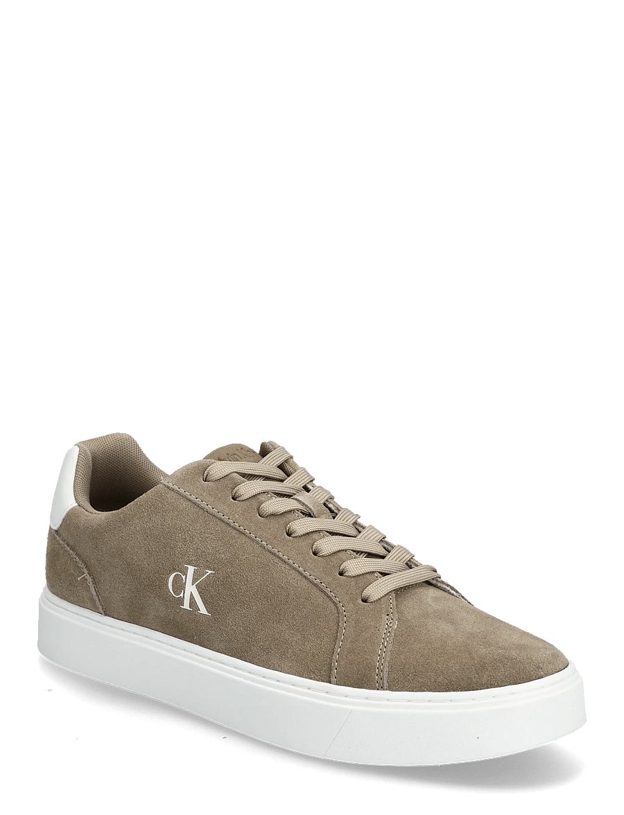 Calvin Klein - CLASSIC CUPSOLE LACEUP SU - low-top sneaker - desert taupe bright white - 0