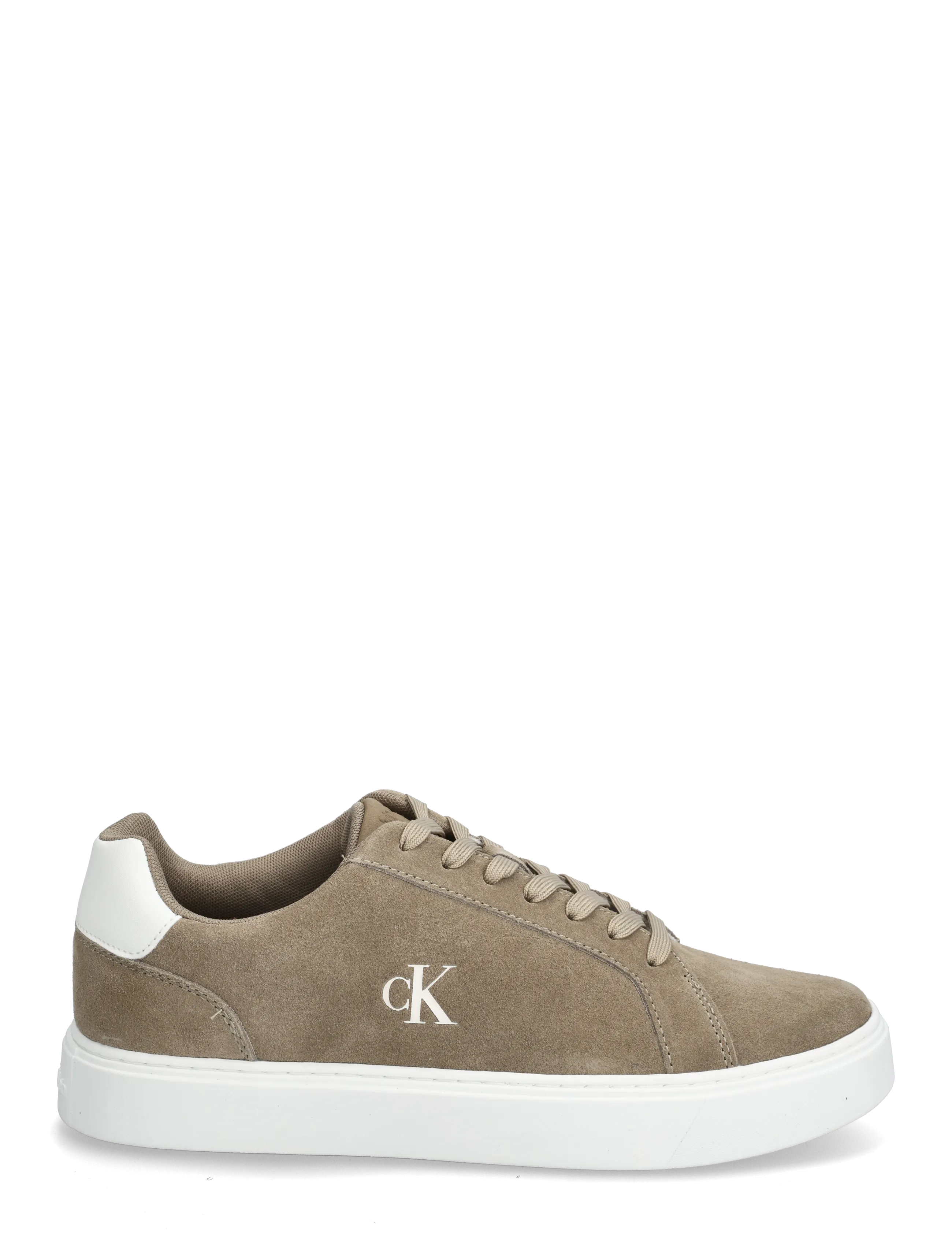 Calvin Klein - CLASSIC CUPSOLE LACEUP SU - lave sneakers - desert taupe bright white - 1