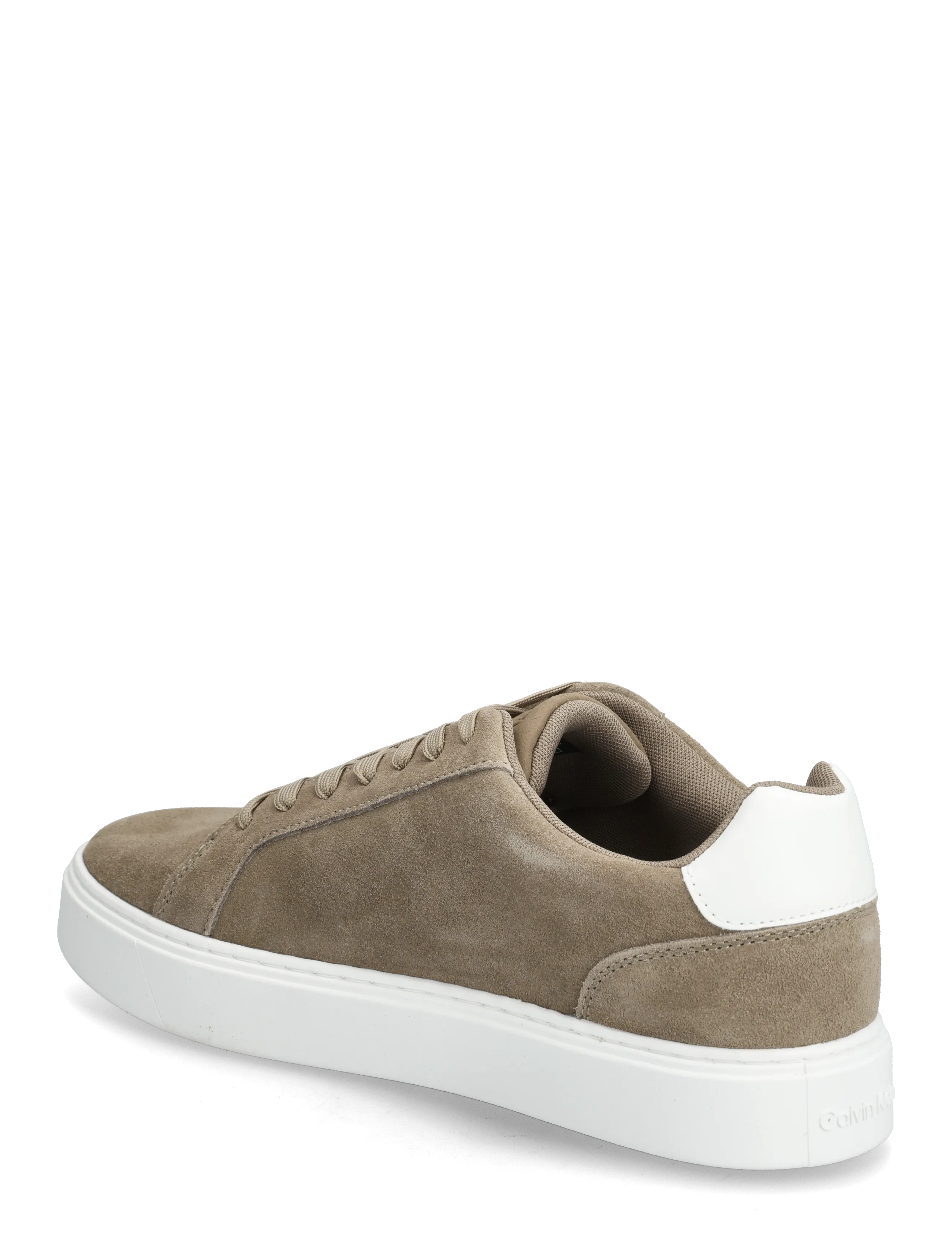 Calvin Klein - CLASSIC CUPSOLE LACEUP SU - lave sneakers - desert taupe bright white - 2