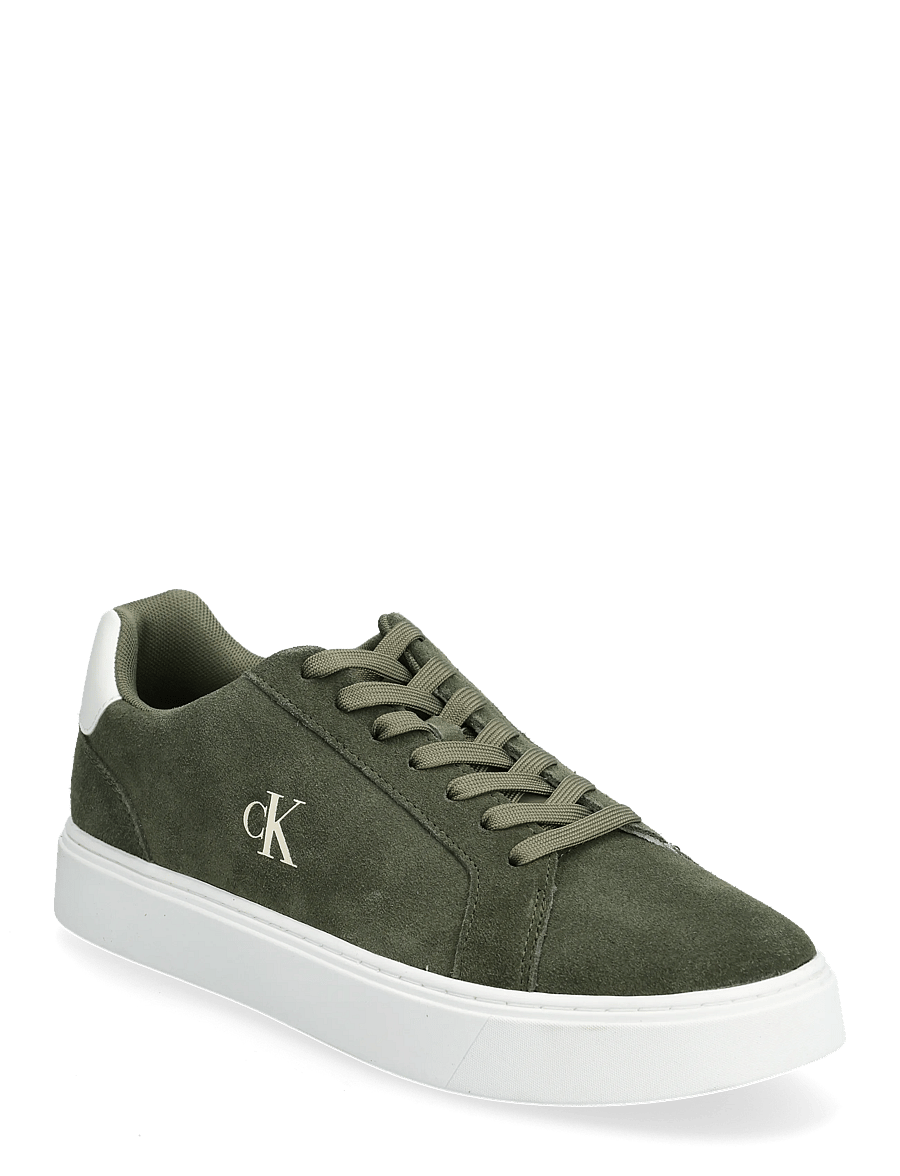 Calvin Klein - CLASSIC CUPSOLE LACEUP SU - low-top sneaker - deep lichen green bright white - 0