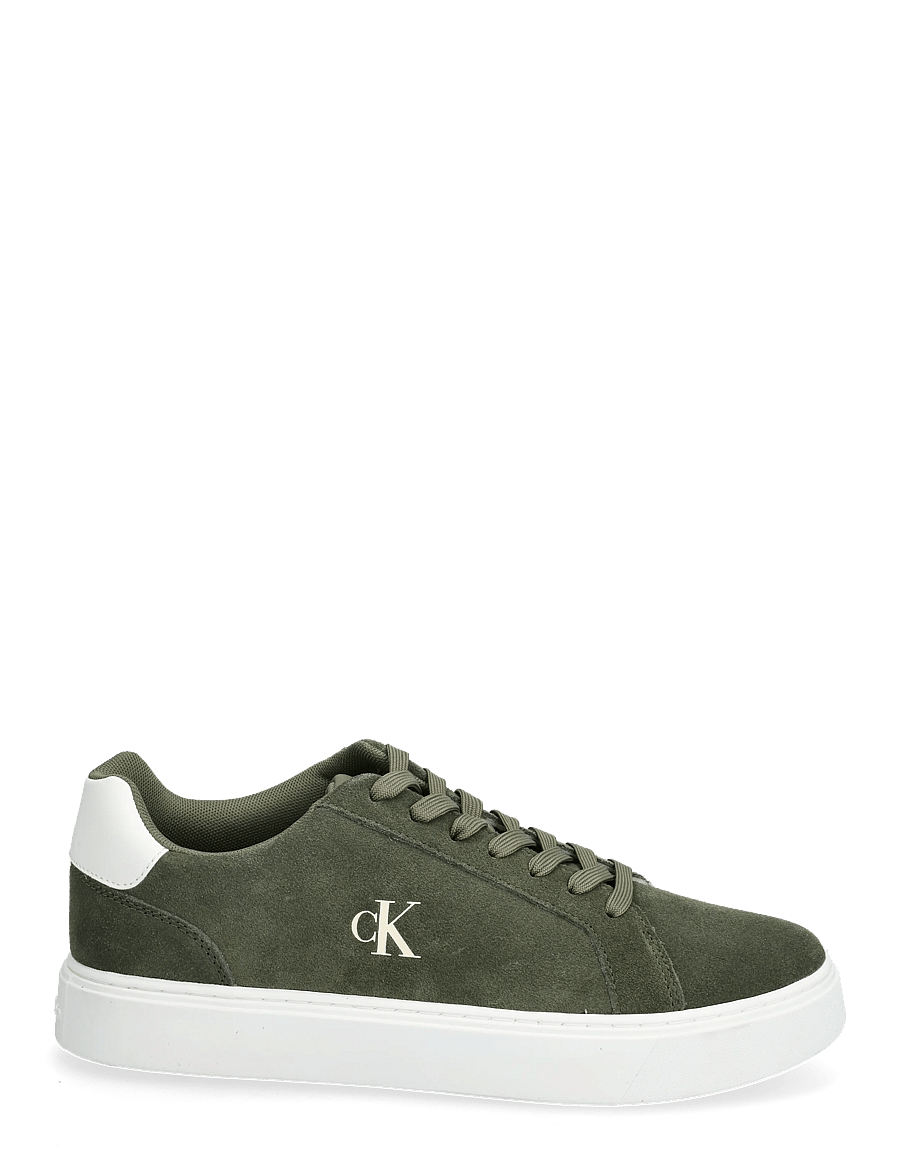 Calvin Klein - CLASSIC CUPSOLE LACEUP SU - low-top sneaker - deep lichen green bright white - 1