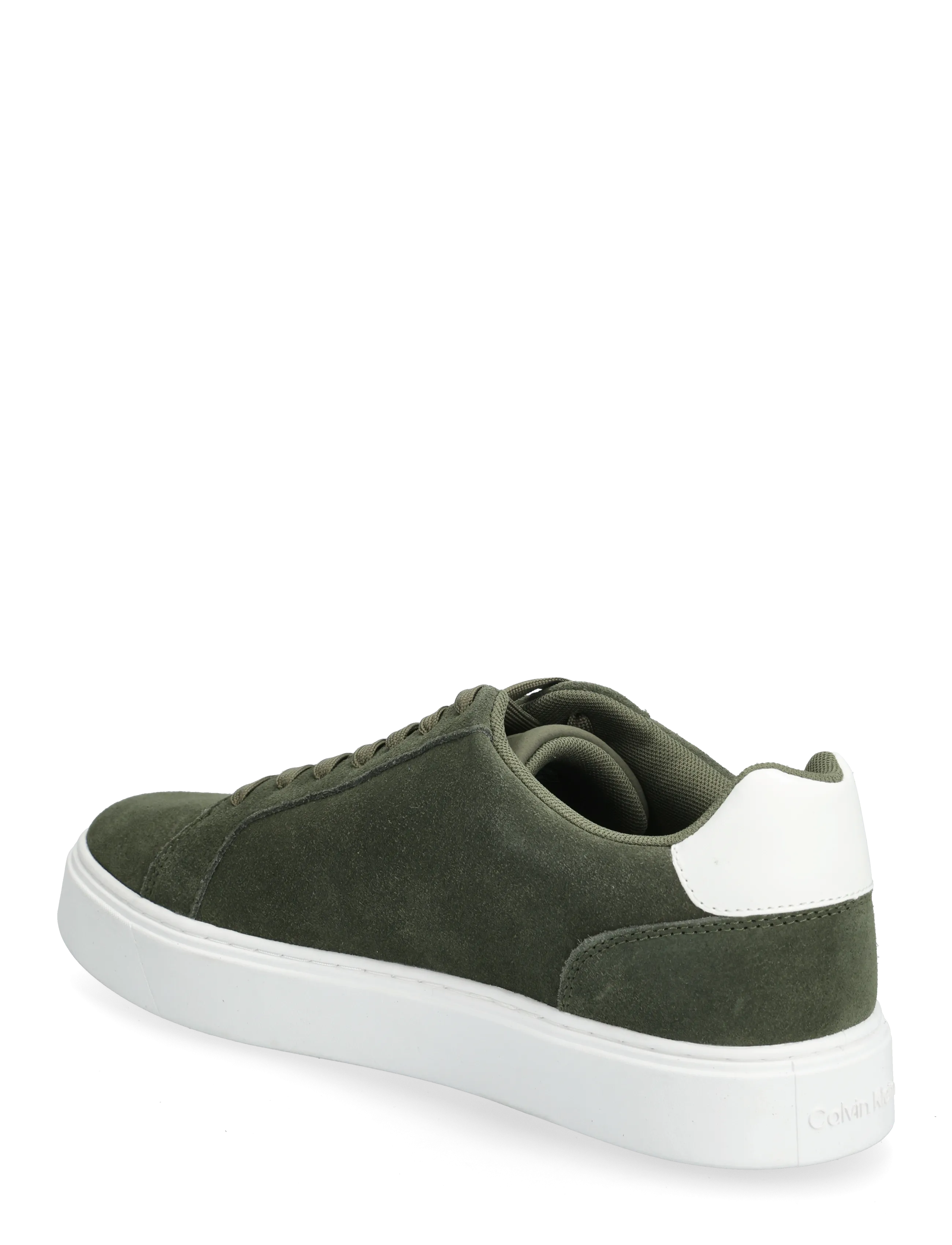 Calvin Klein - CLASSIC CUPSOLE LACEUP SU - lave sneakers - deep lichen green bright white - 2
