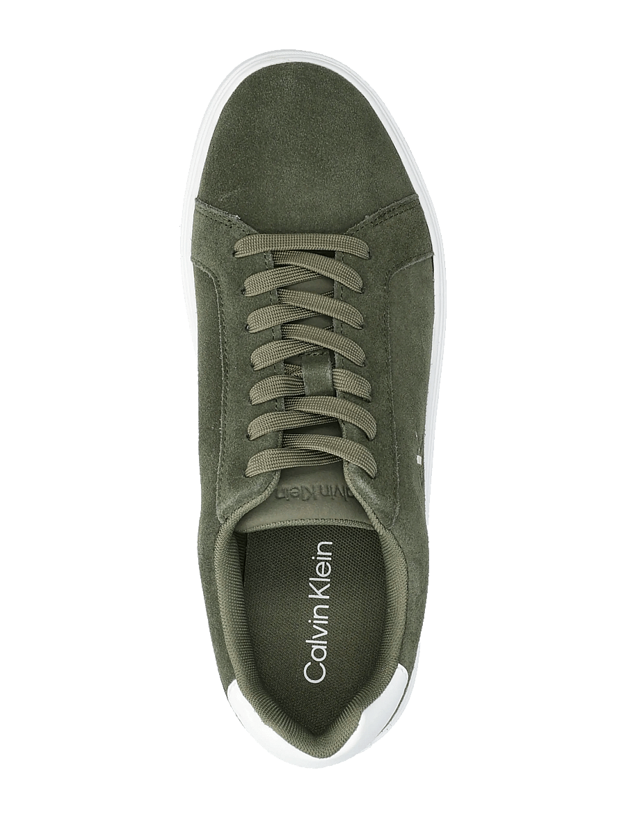 Calvin Klein - CLASSIC CUPSOLE LACEUP SU - low-top sneaker - deep lichen green bright white - 3