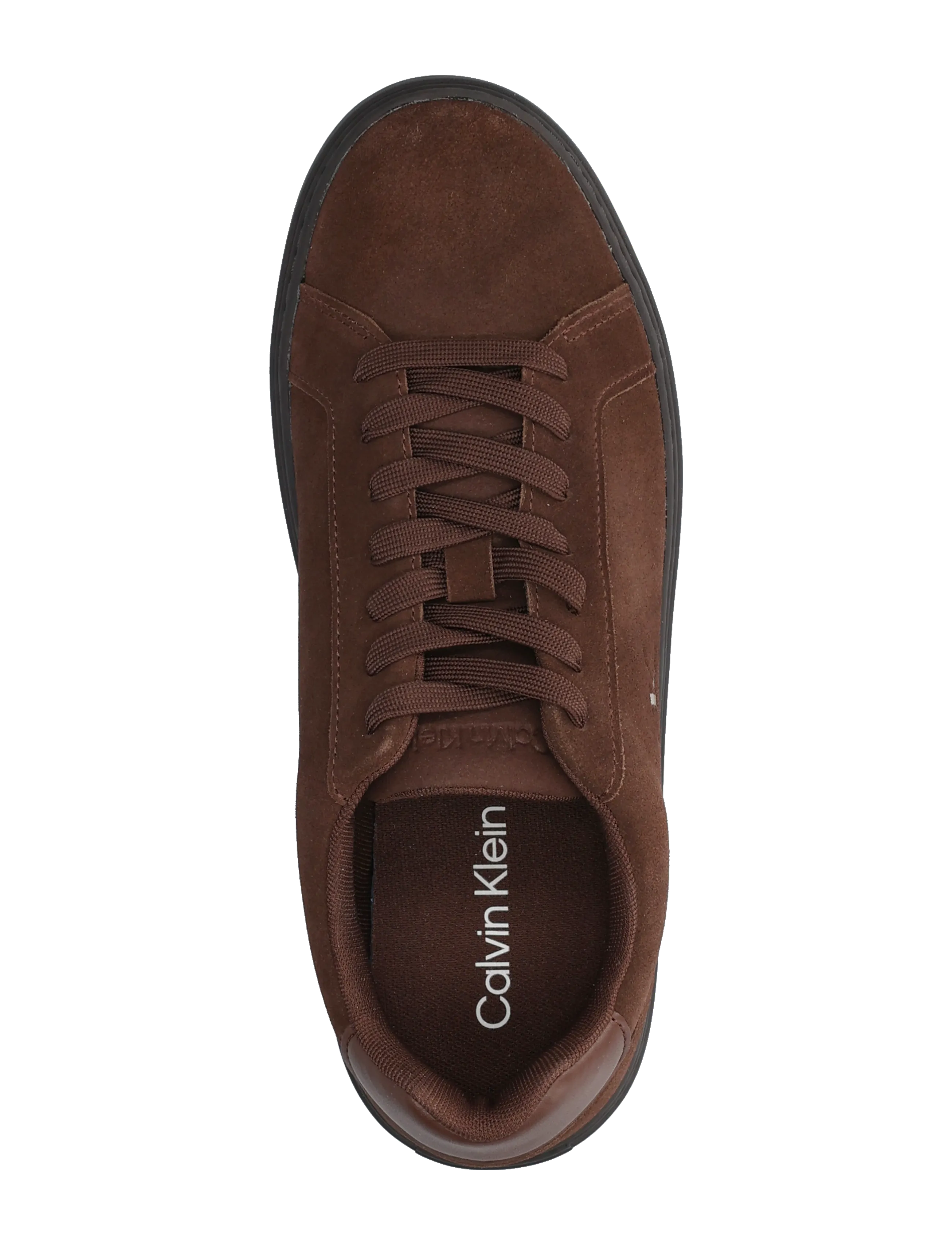 Calvin Klein - CLASSIC CUPSOLE LACEUP SU - sneaker - chocolate lab rocky brown - 3