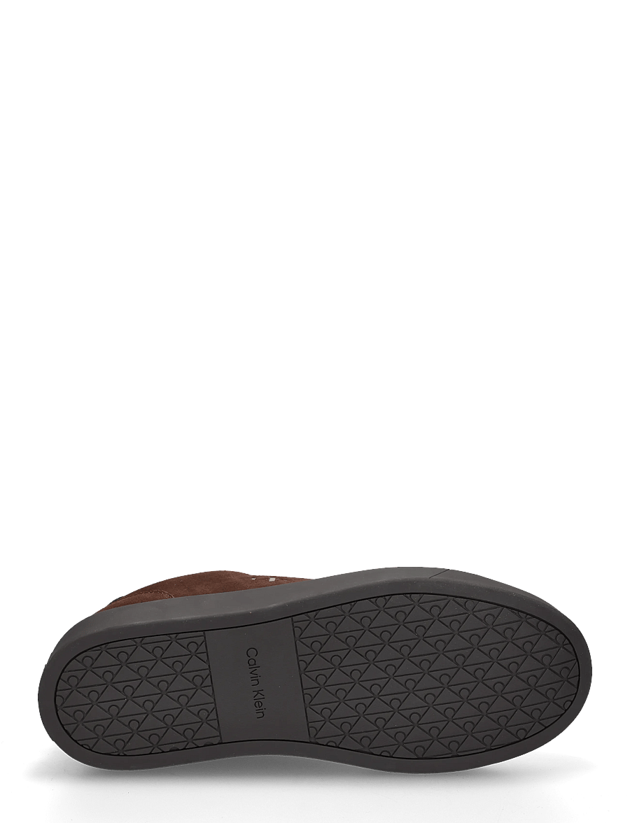 Calvin Klein - CLASSIC CUPSOLE LACEUP SU - sneaker - chocolate lab rocky brown - 4